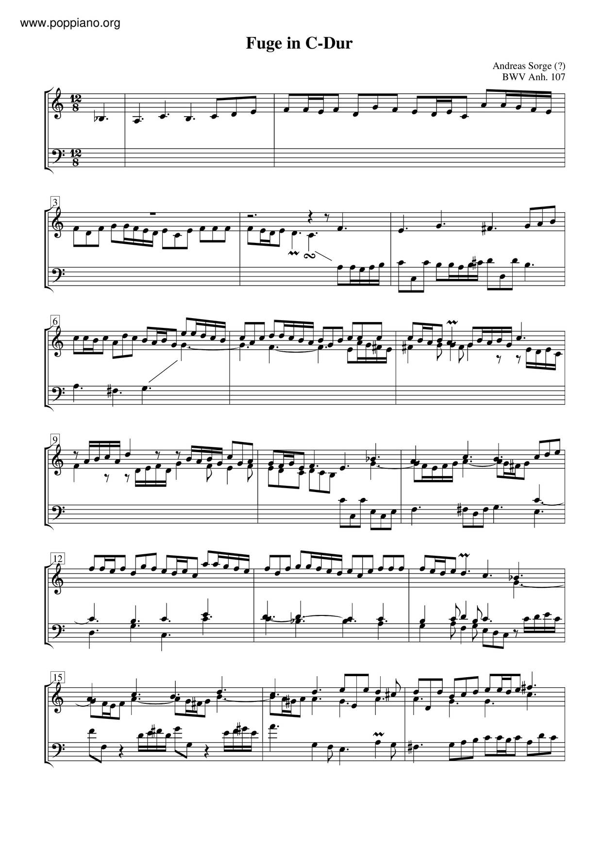 Fugue Score