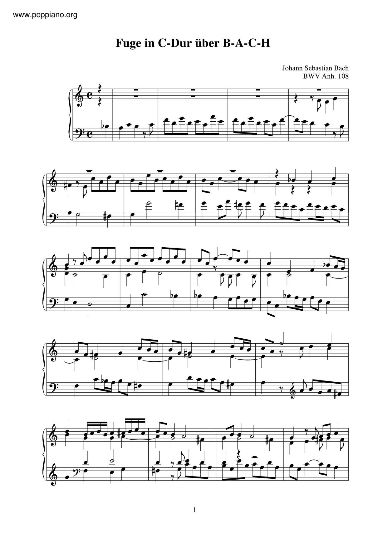 Fugue Score