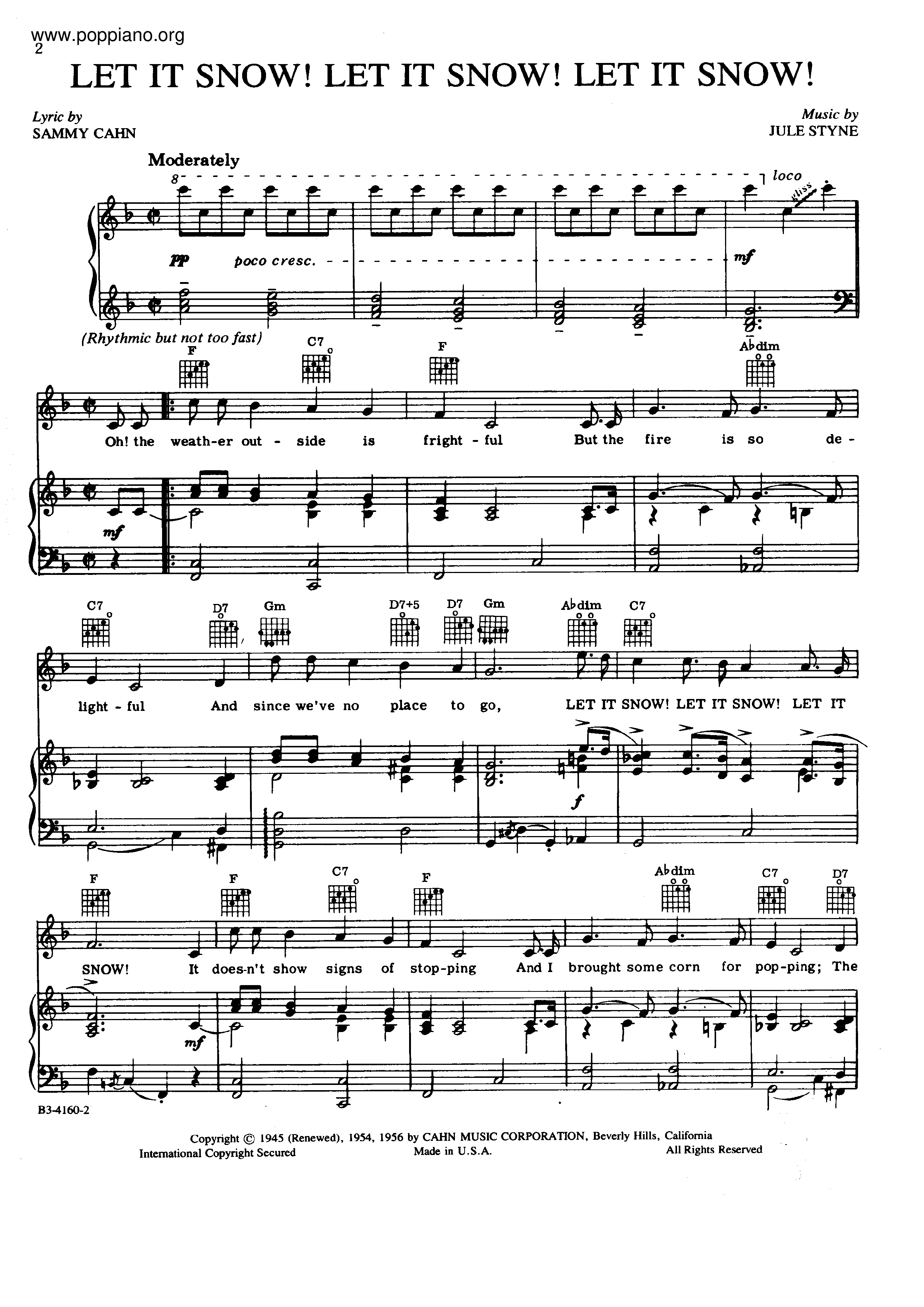 Let it snow discount jazz piano