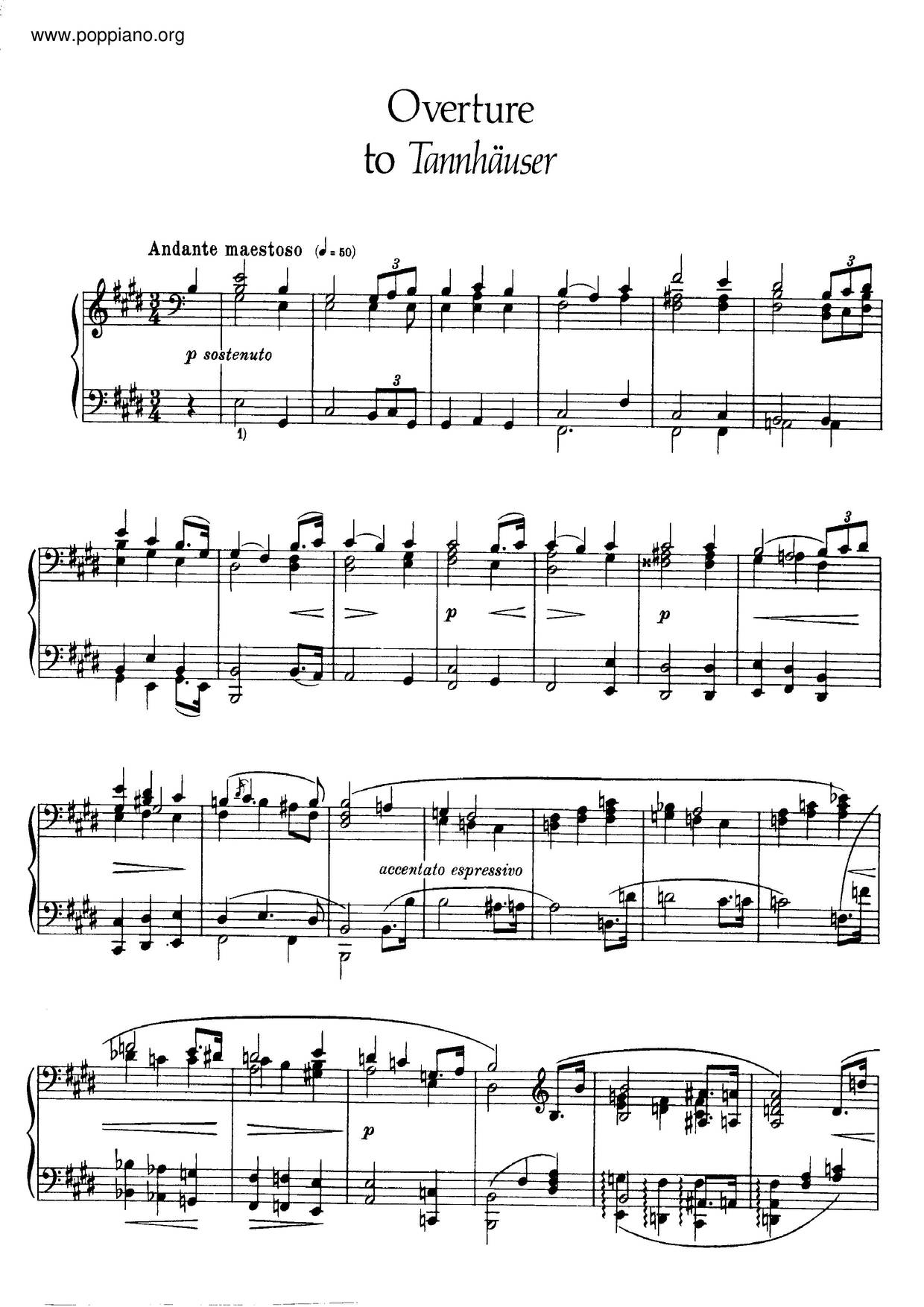 Tannhäuser Score