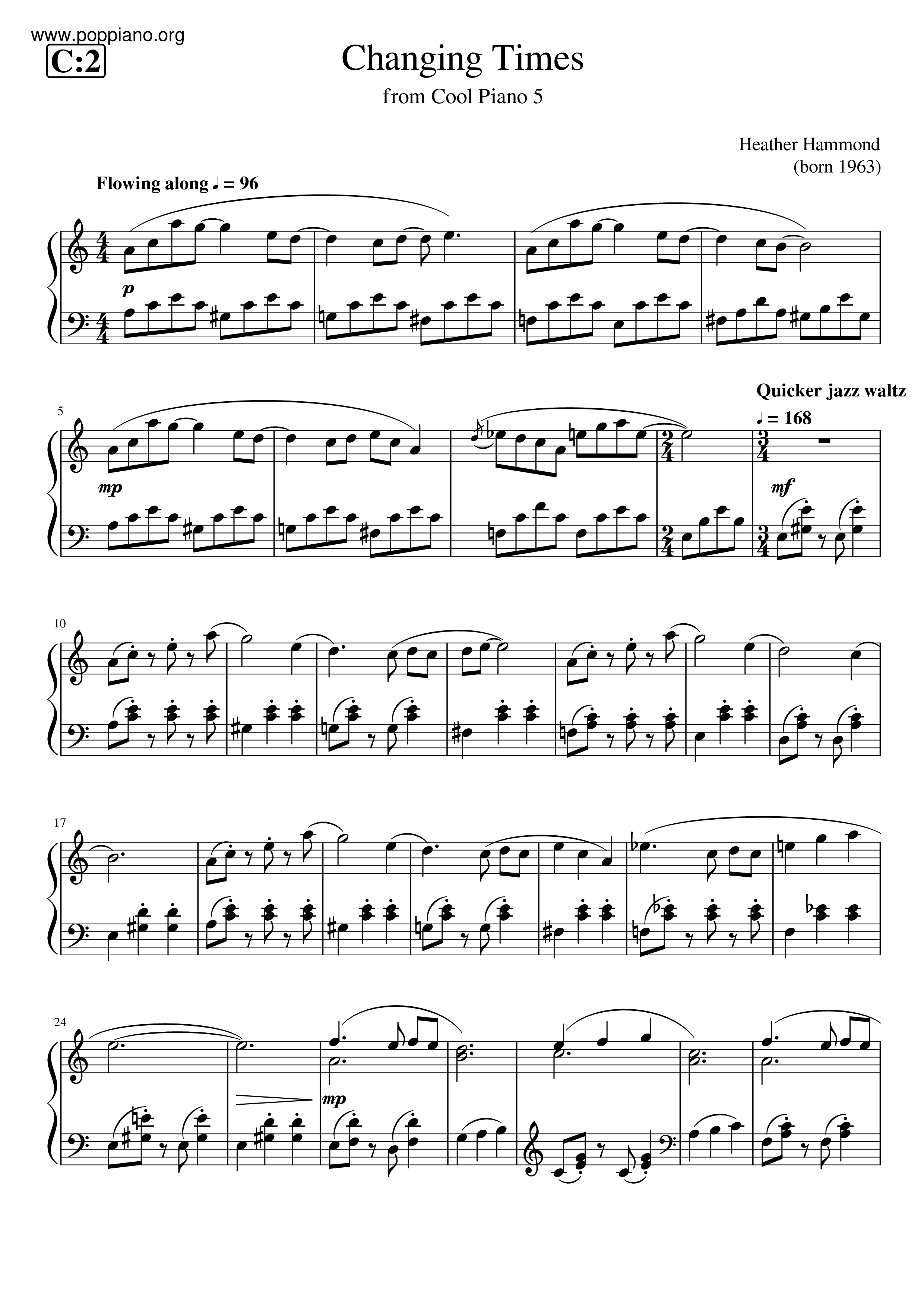 Changing Times Score