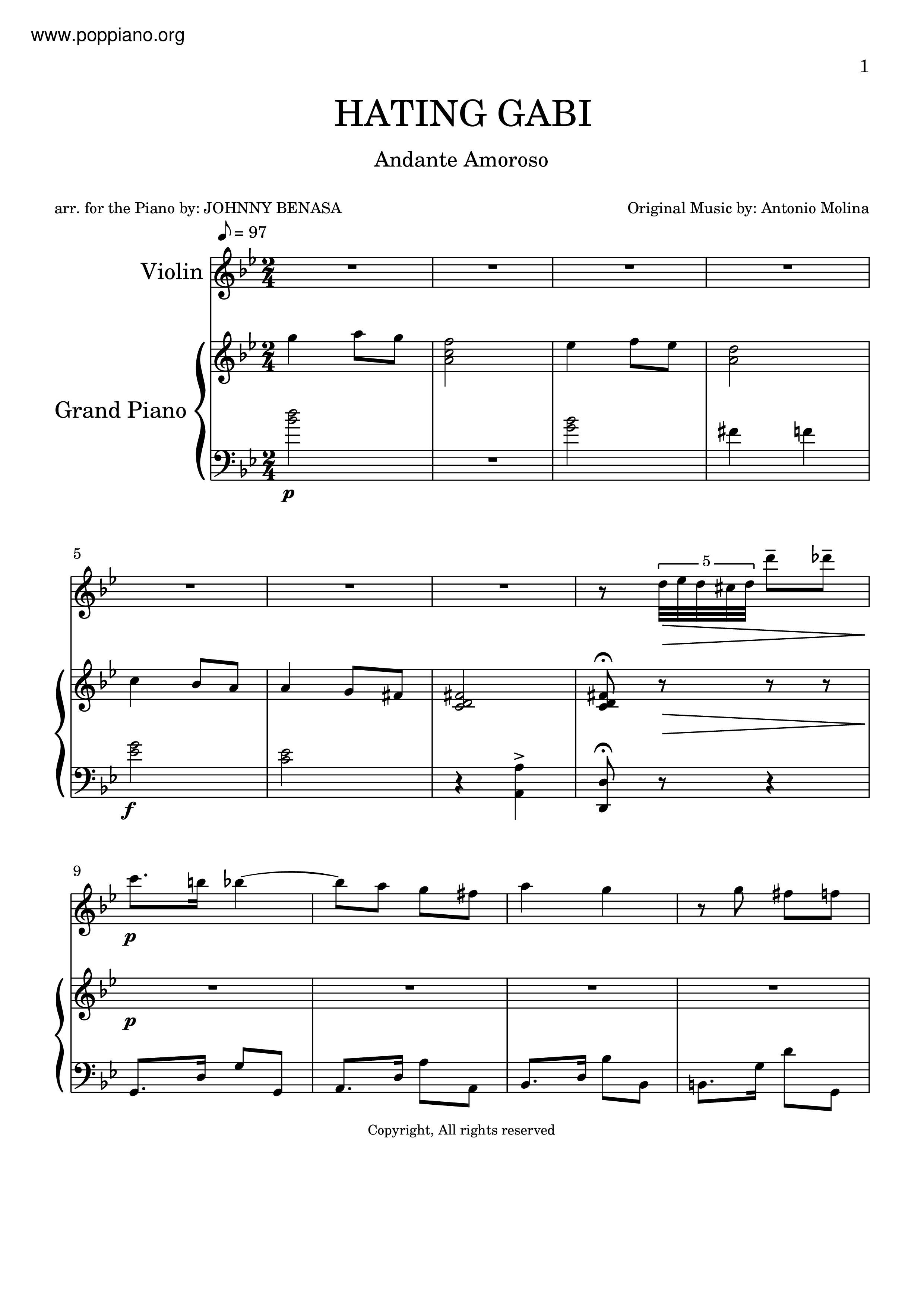 Hating Gabi Score