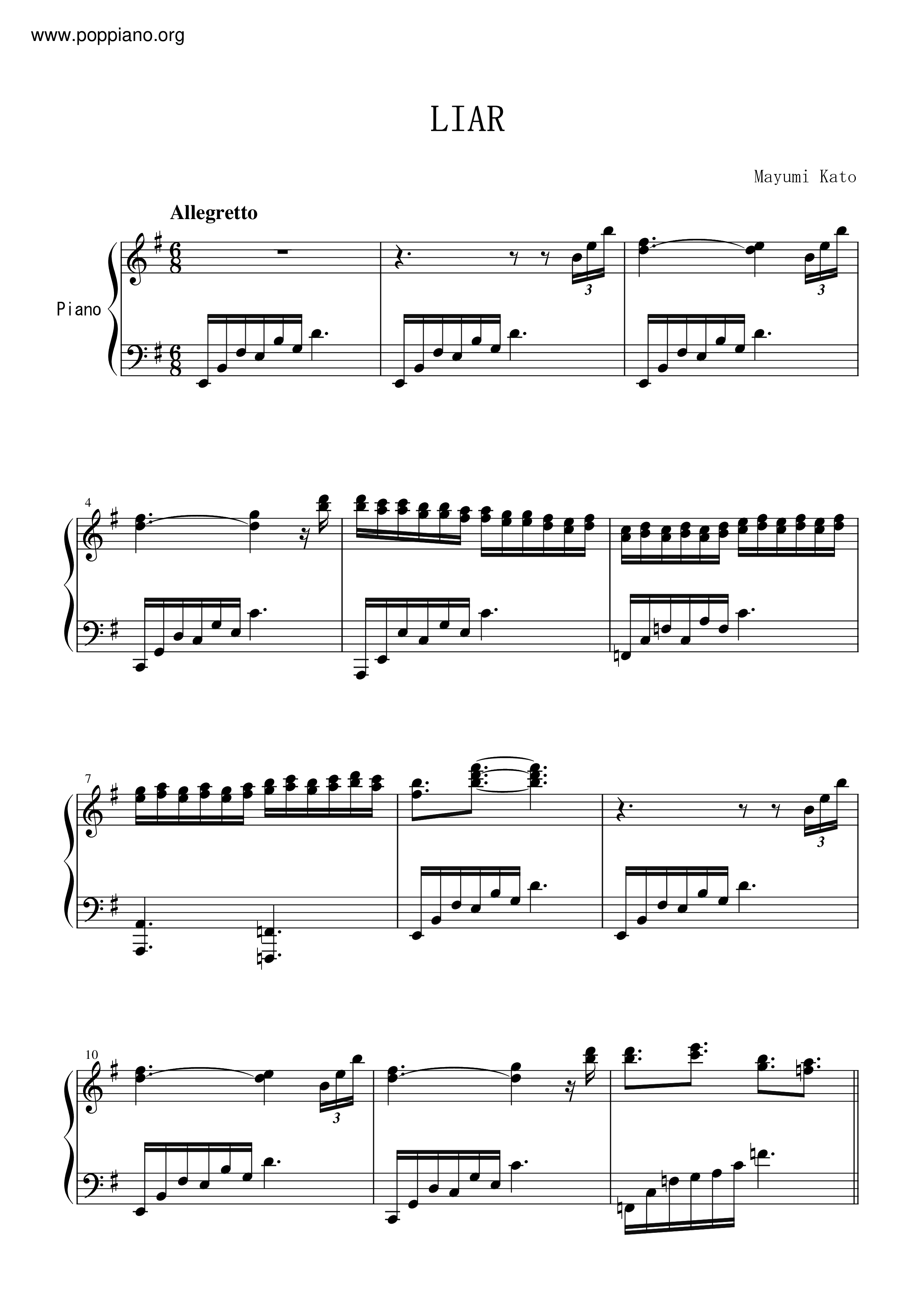 Liar Score