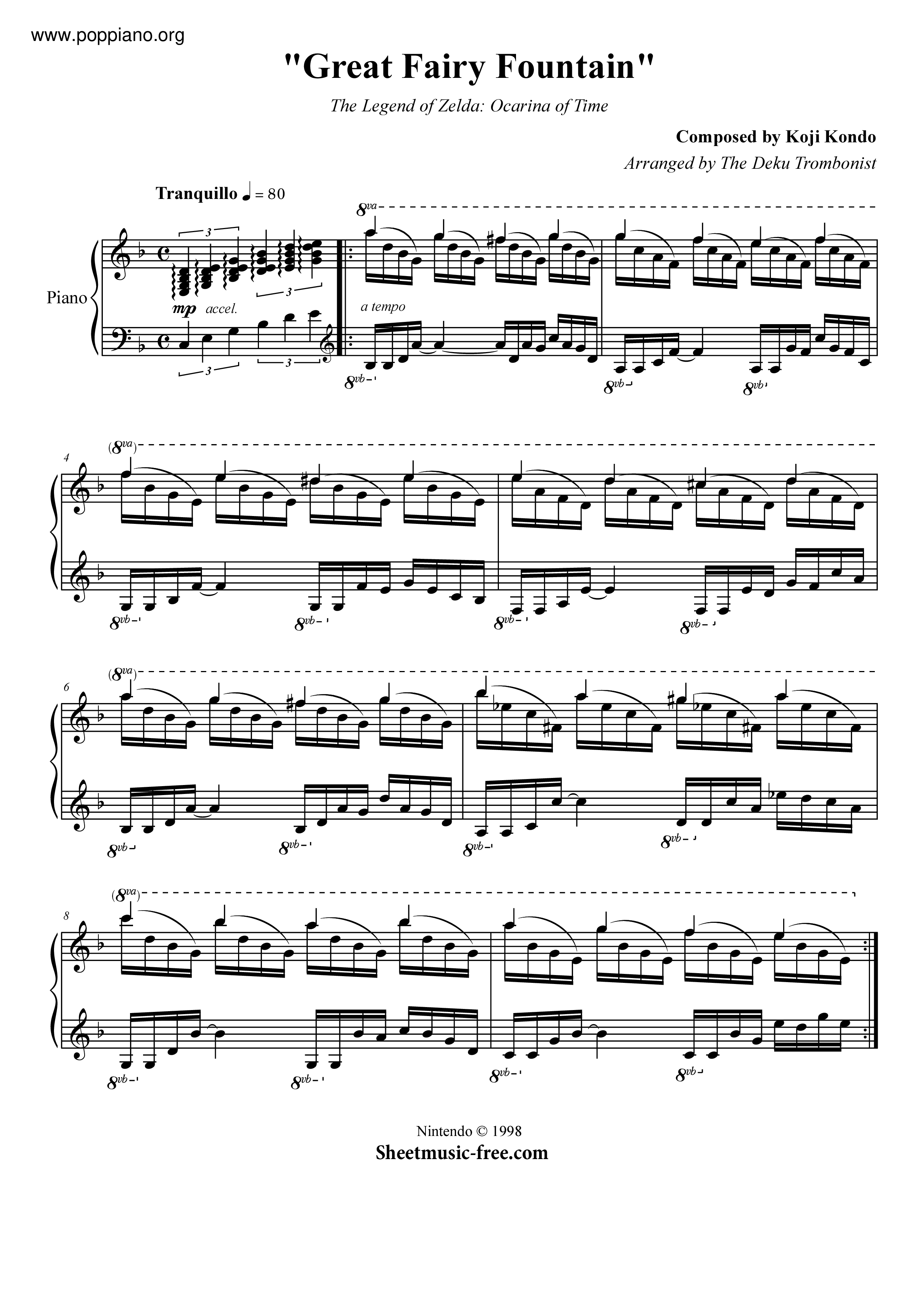 the-legend-of-zelda-ocarina-of-time-great-fairy-fountain-sheet-music