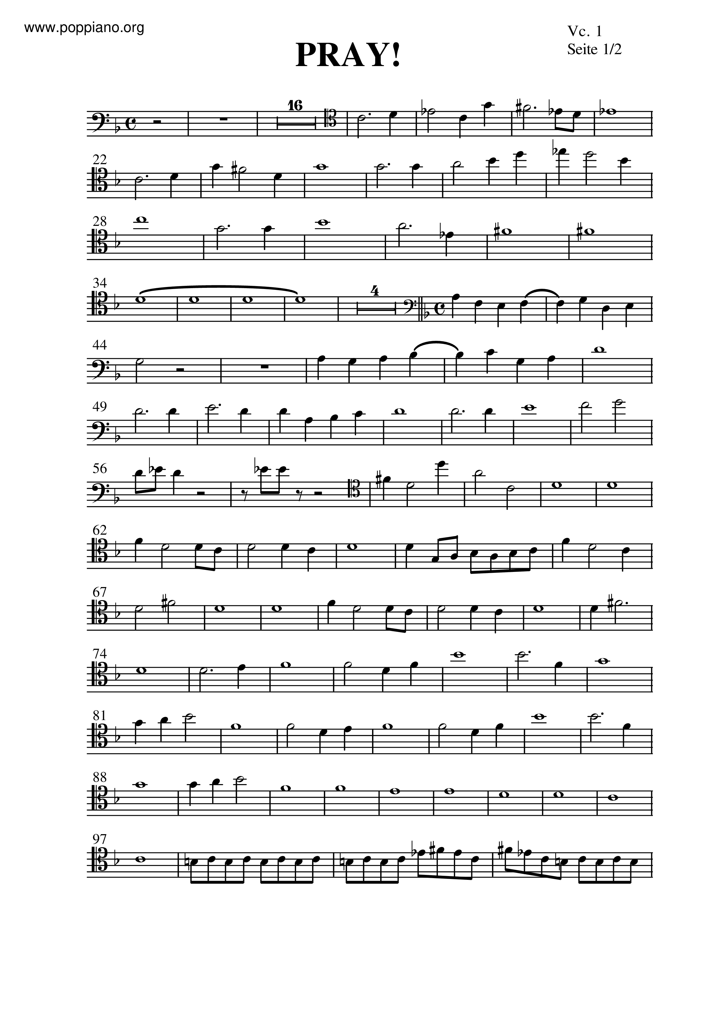 Pray Score