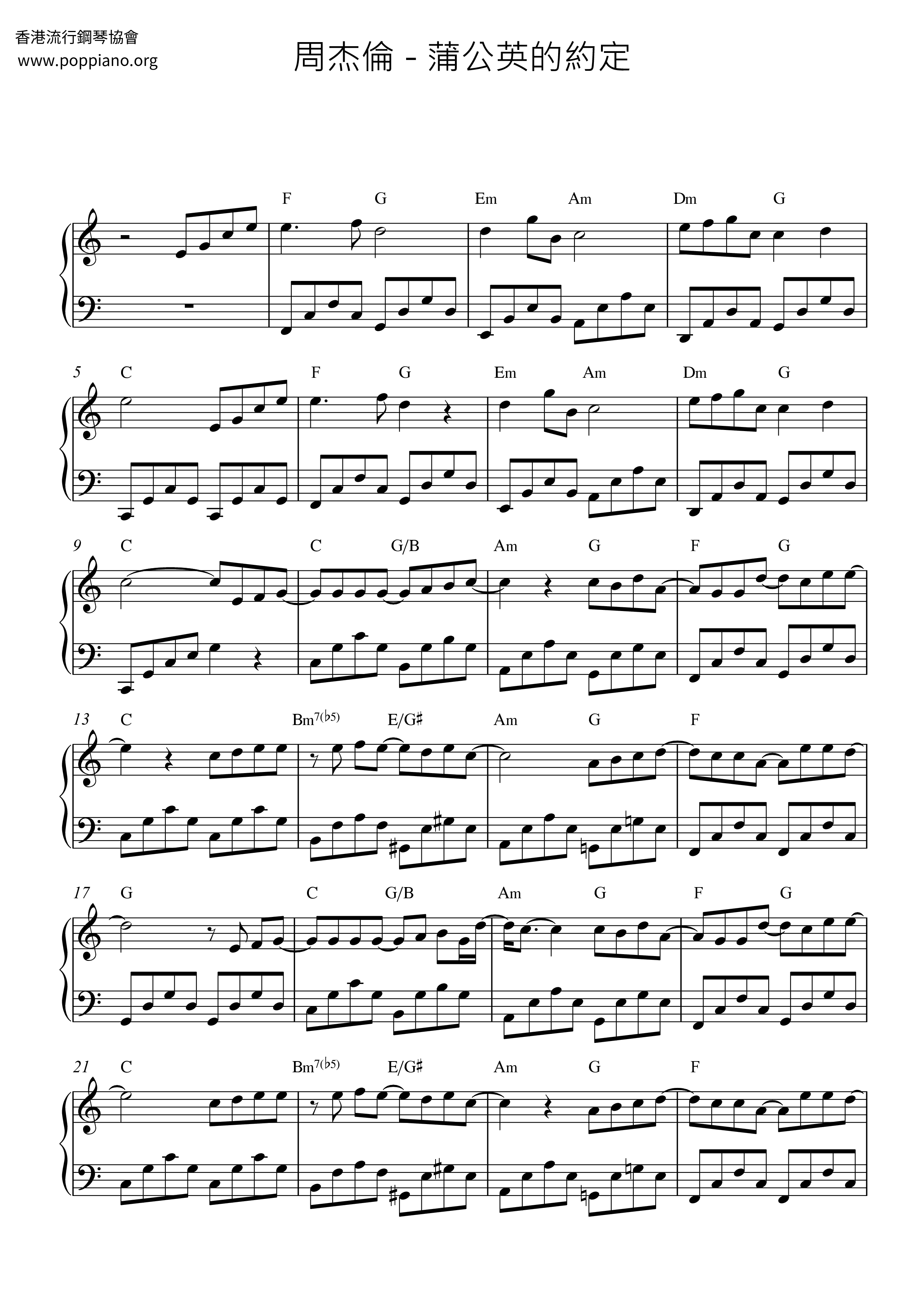 The Promise Of Dandelion Score