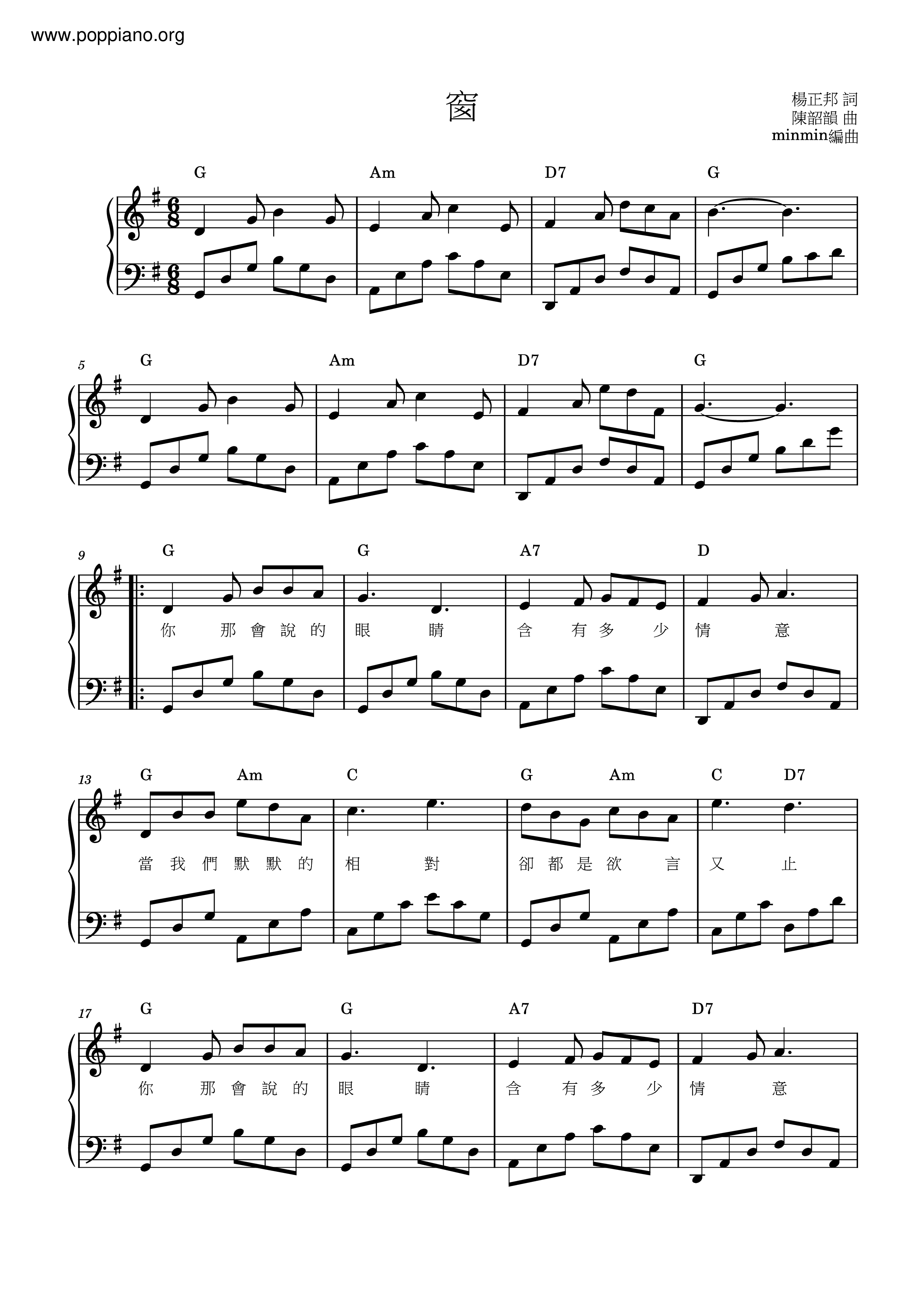 Window Score