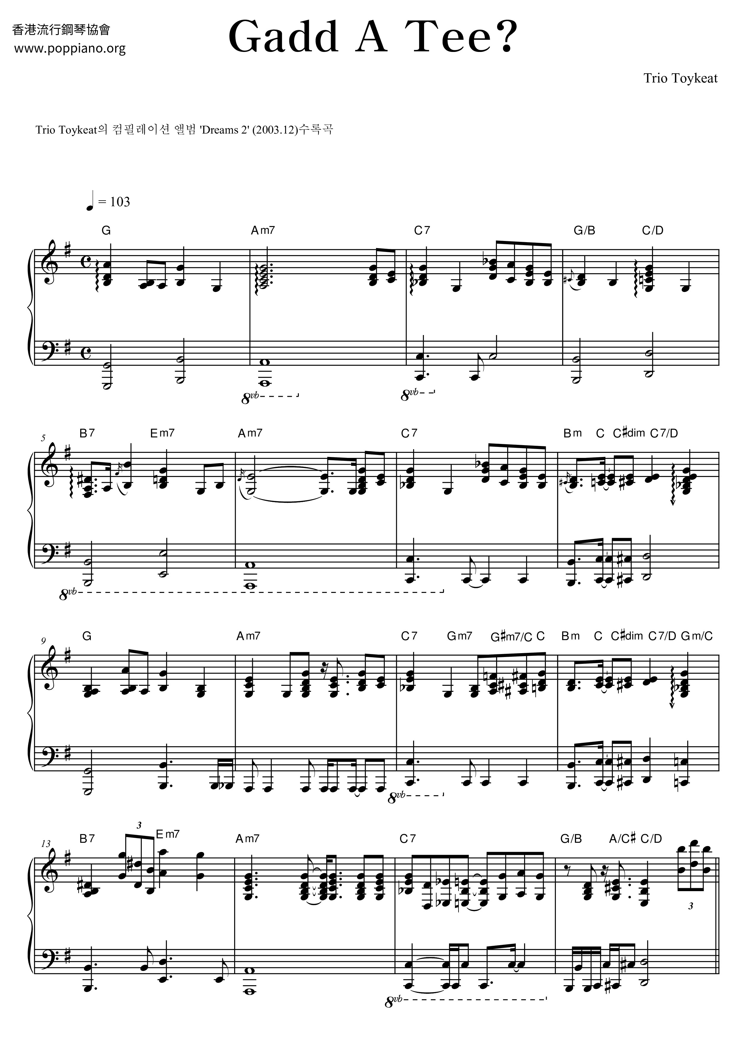 Gadd A Tee Score