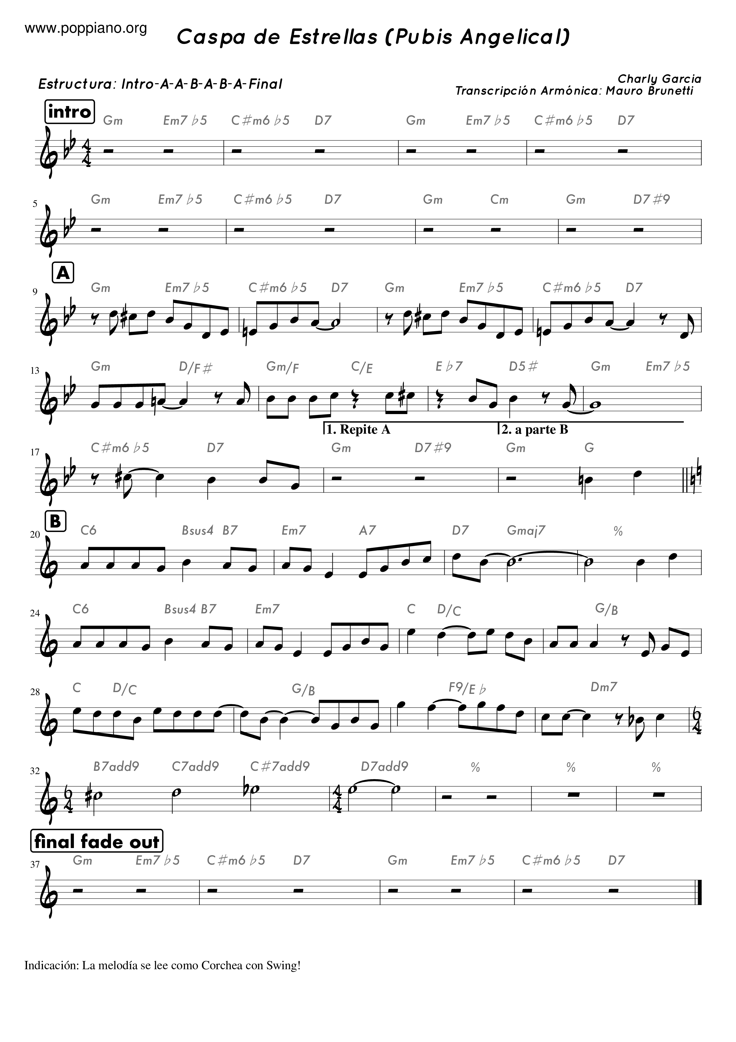 Caspa De Estrellas Score