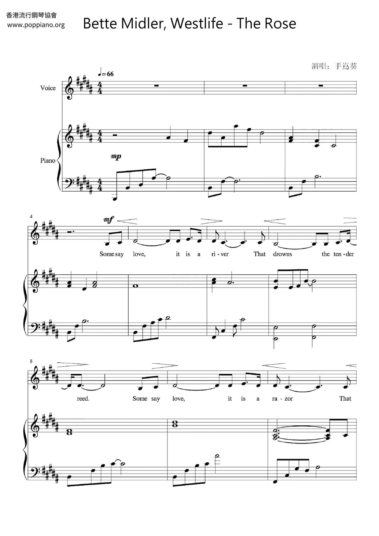 The Rose Score