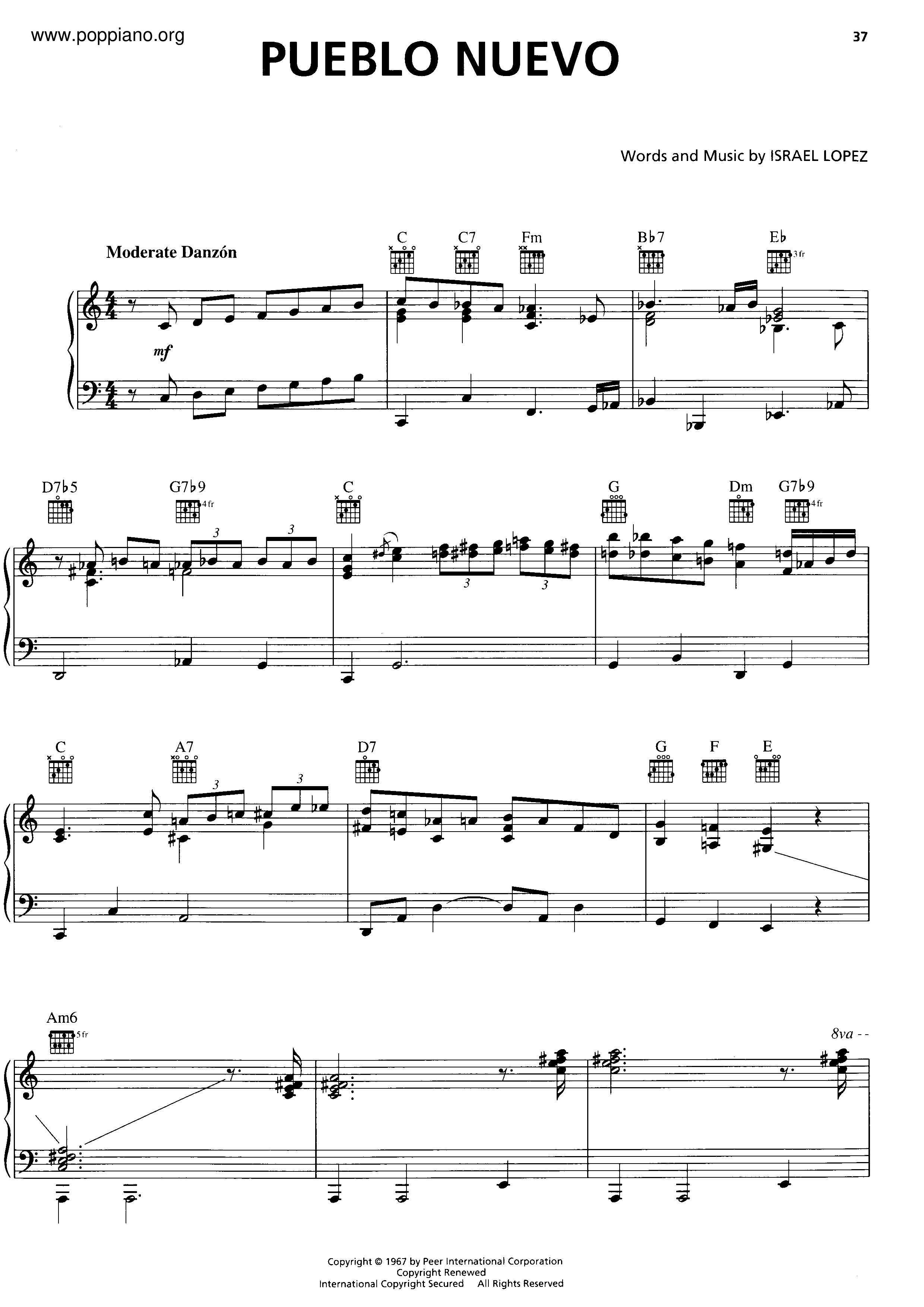 Pueblo Nuevo Score