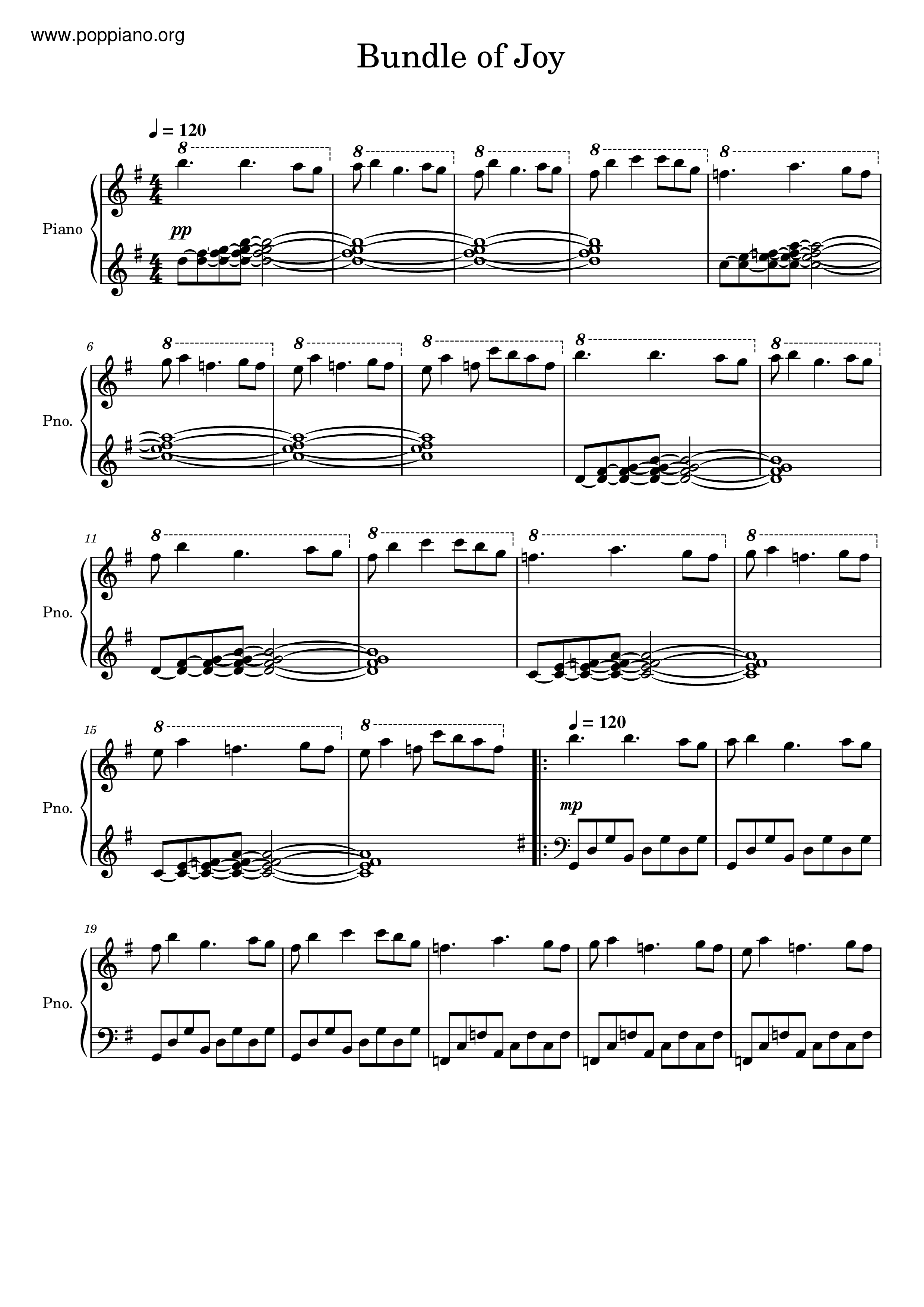 Disney Inside Out Main Theme Bundle Of Joy pdf 