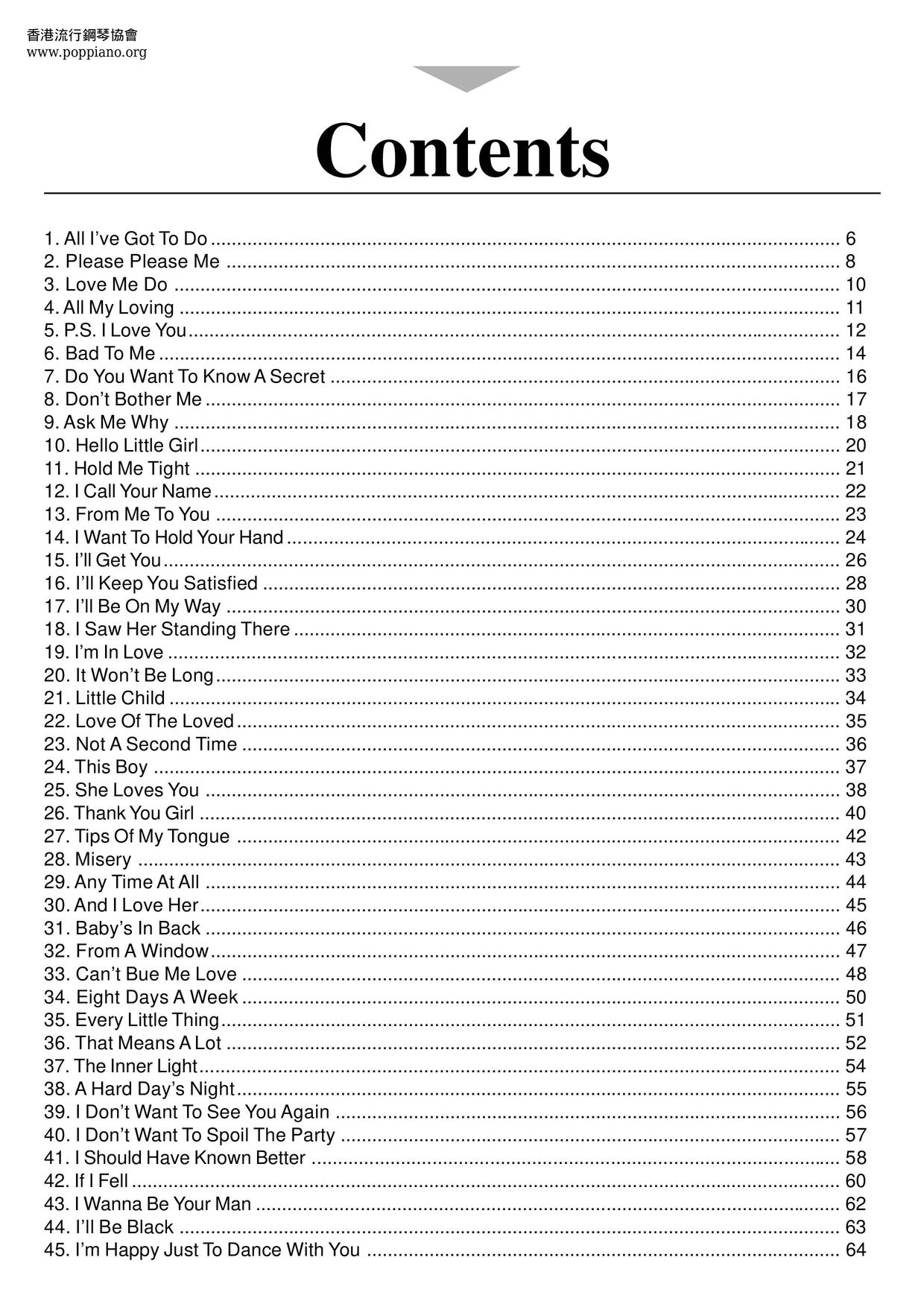 The Beatles - All Songs 288 Pages Score