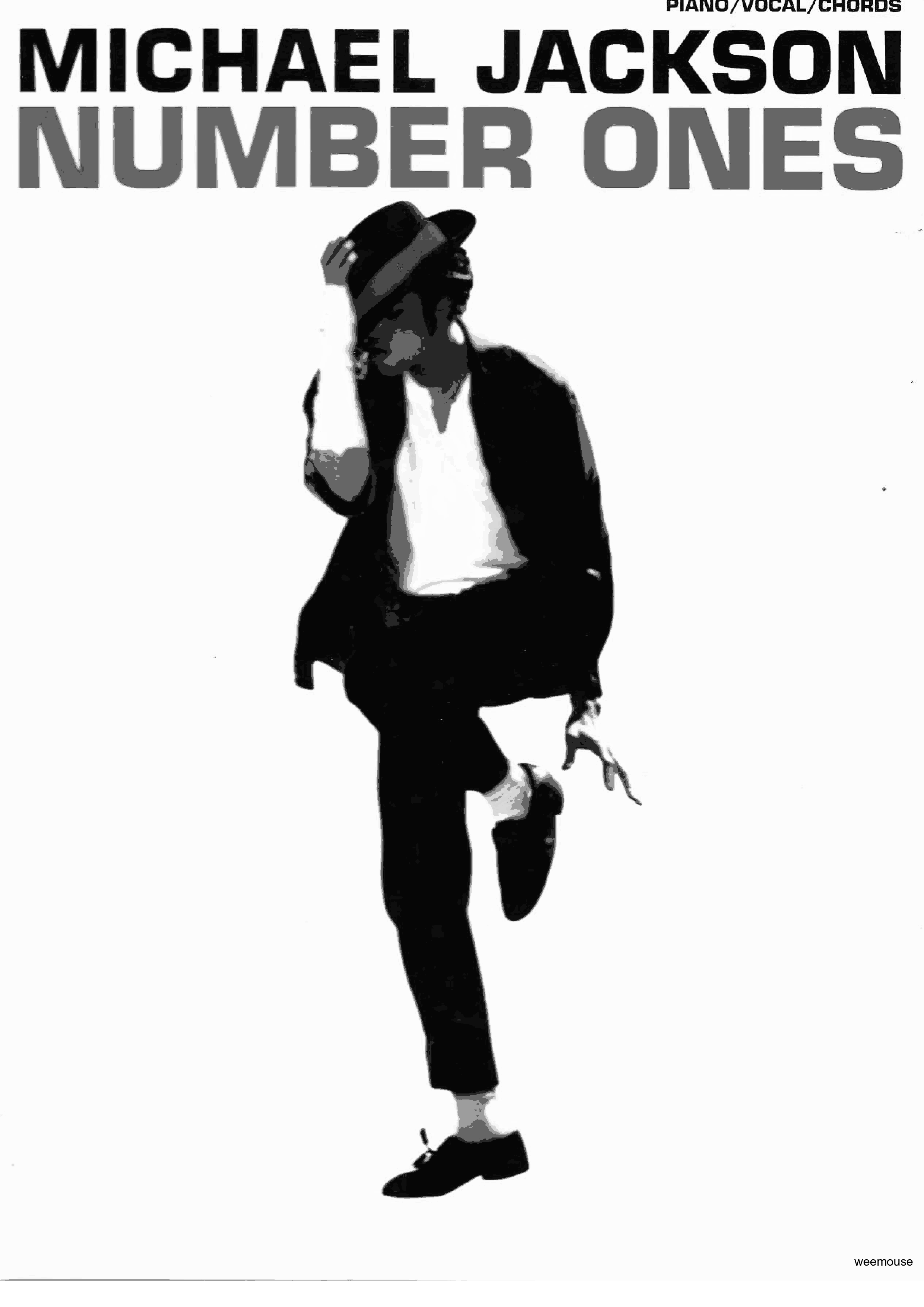 Michael Jackson Number Ones 129 Pages琴譜