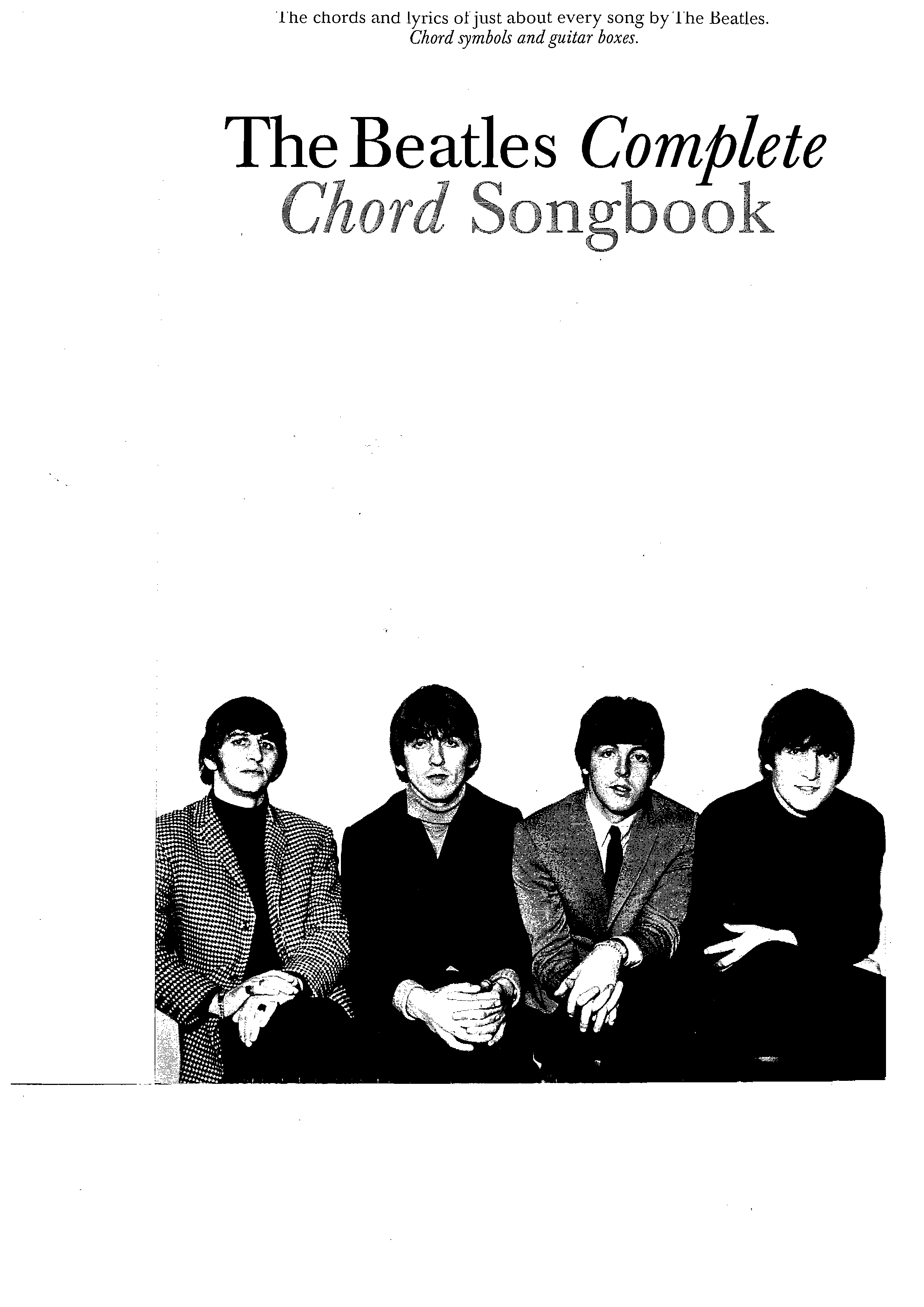 The Beatles - Complete Chord 404 Pages琴譜