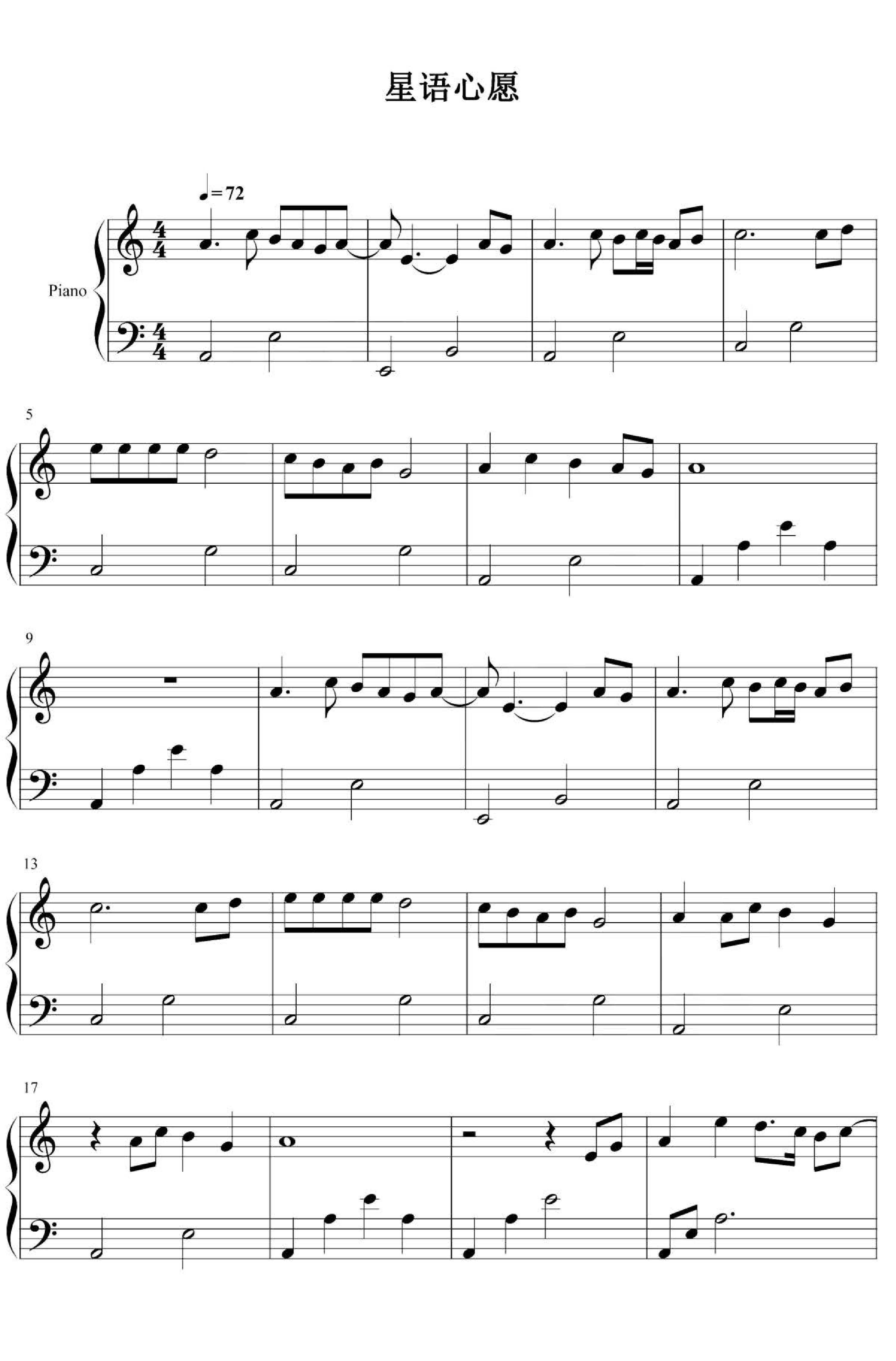 Xingyu Wish Score