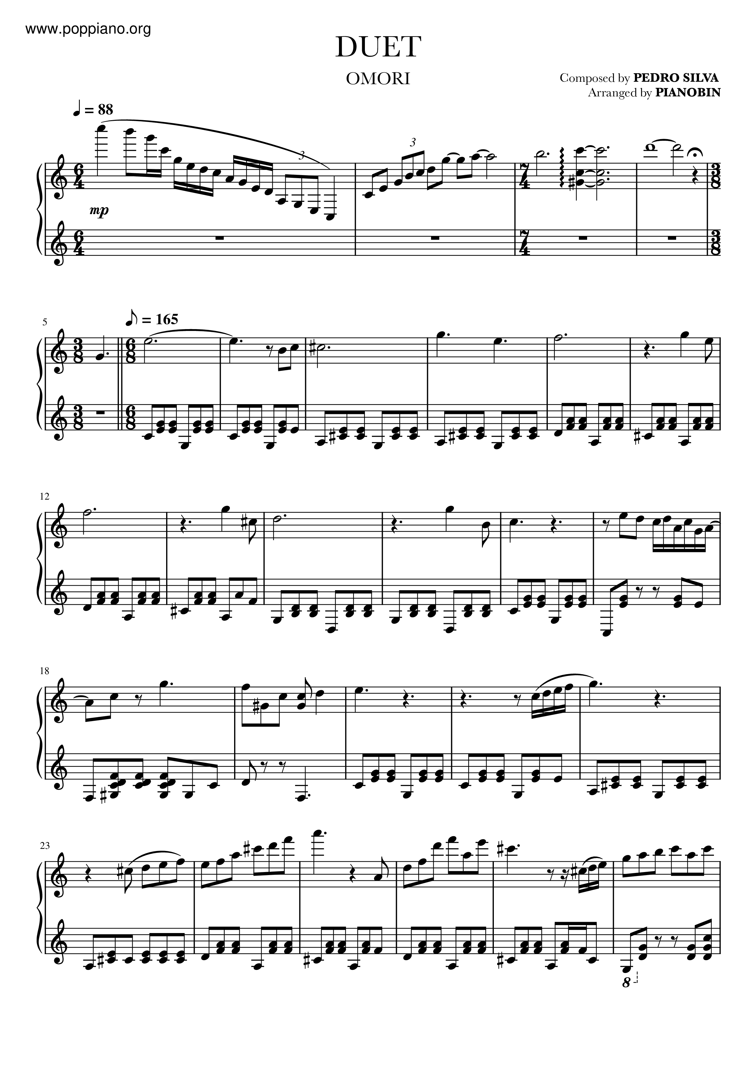 Duet - Omori Score