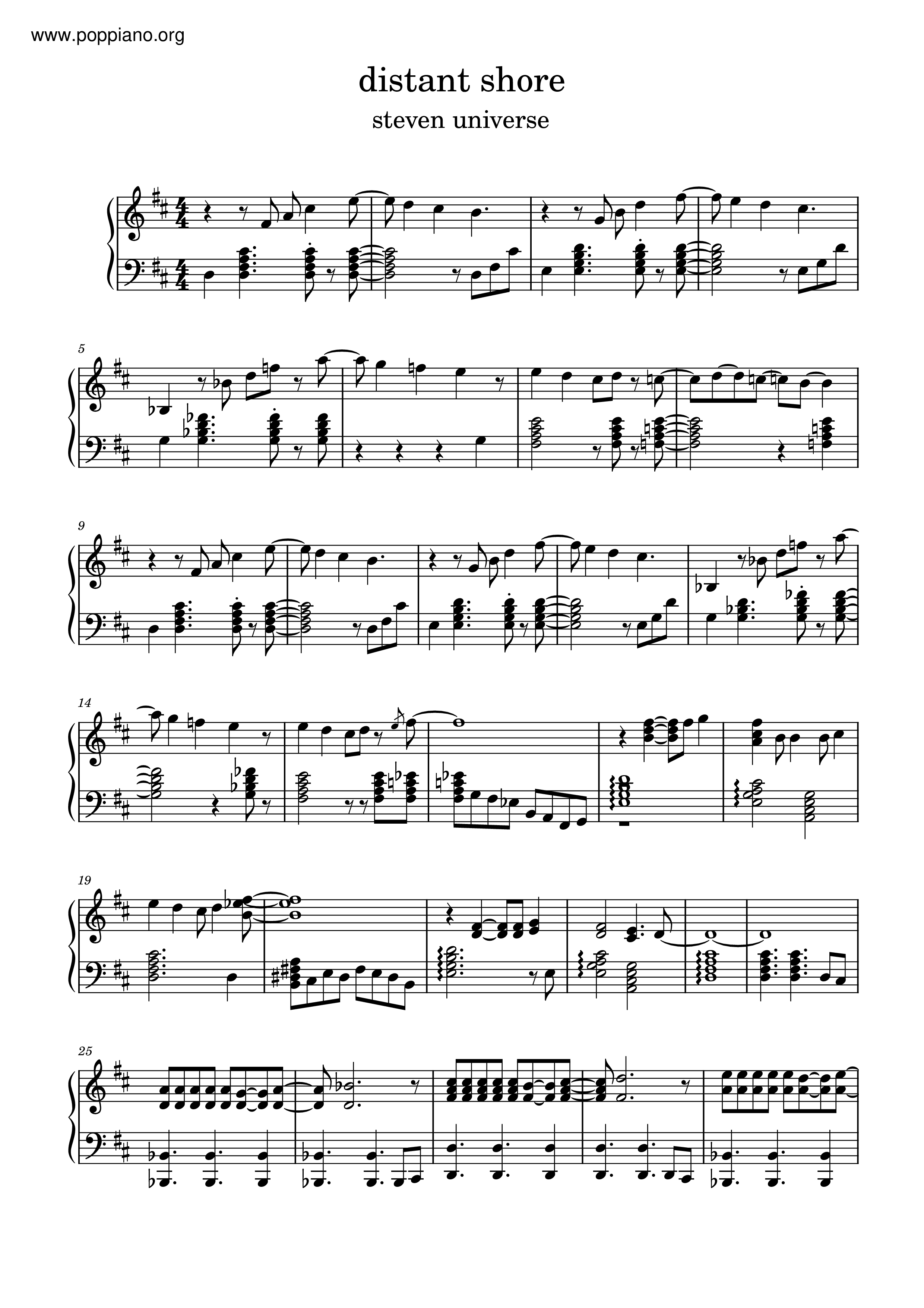 That Distant Shore Score