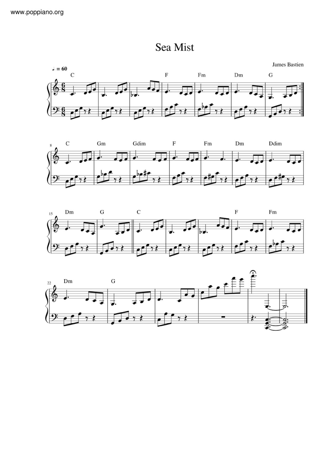 Sea Mist Score