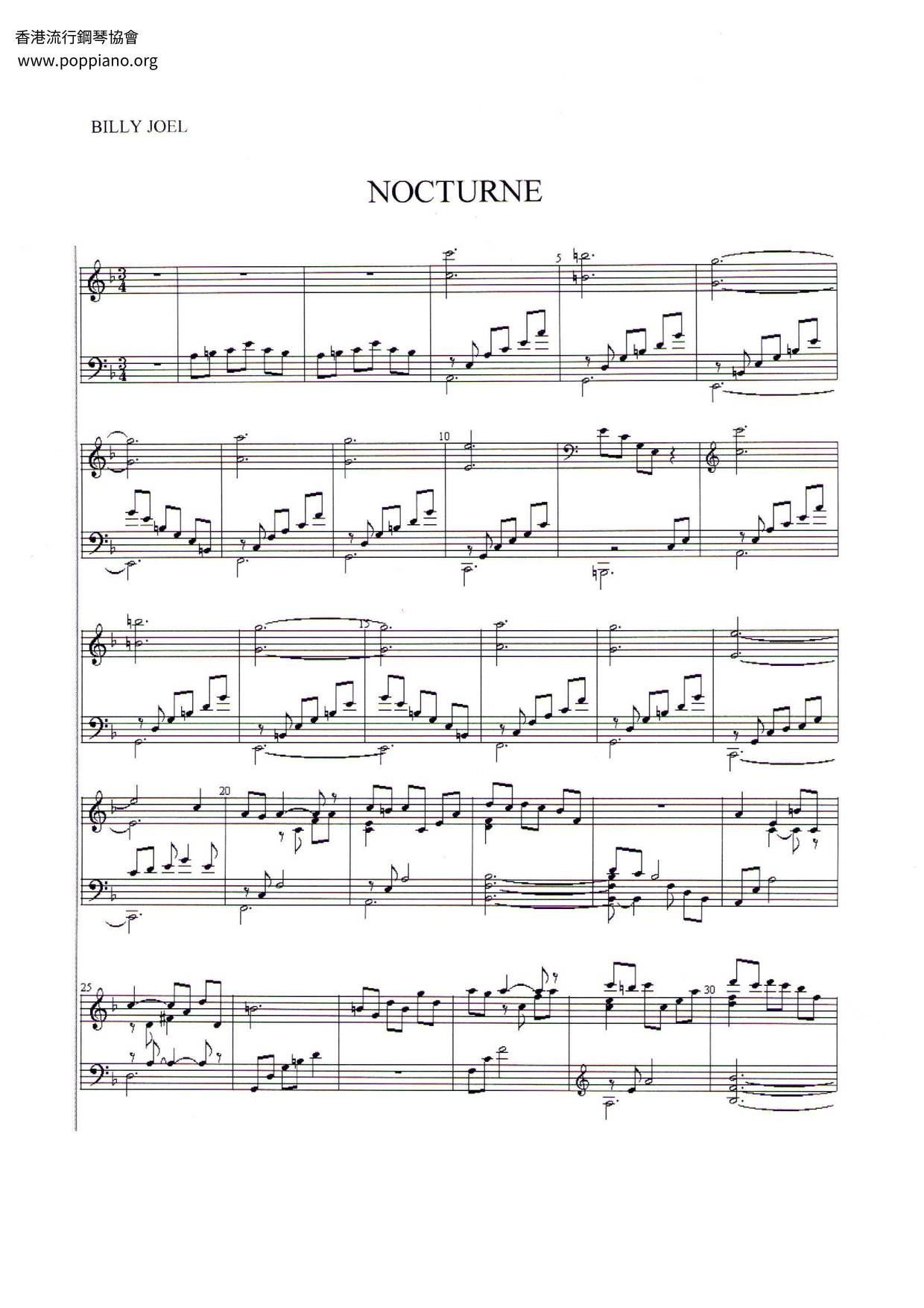 Nocturne Score