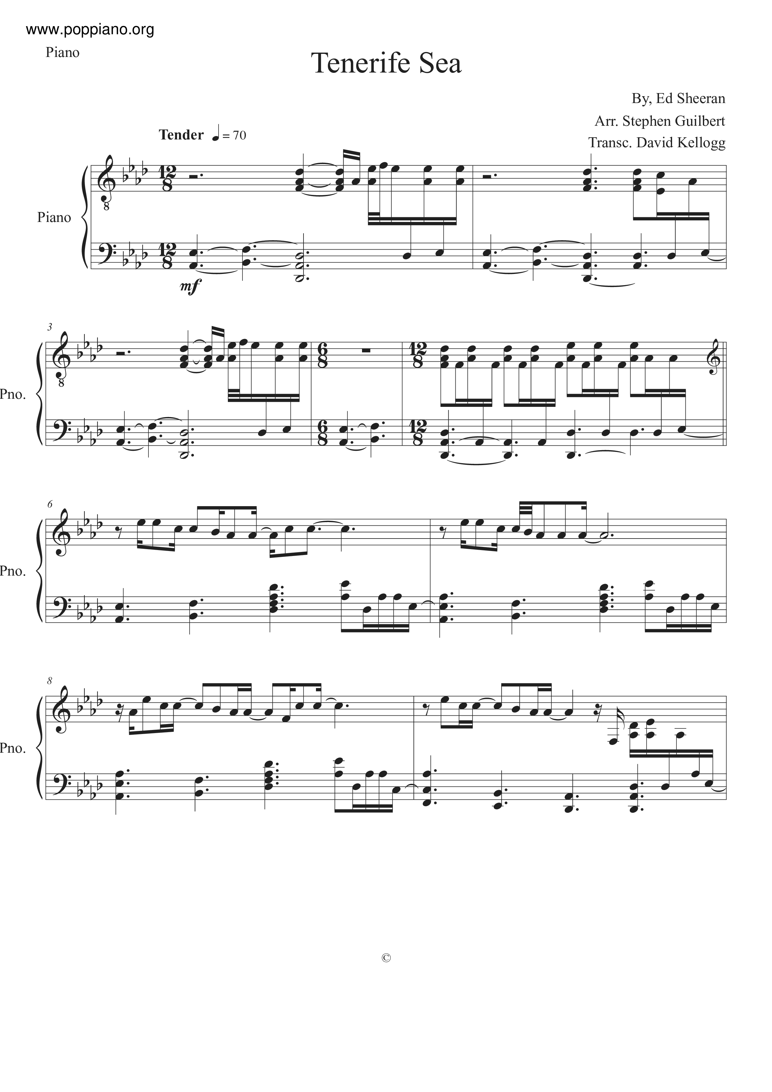 Tenerife Sea Score
