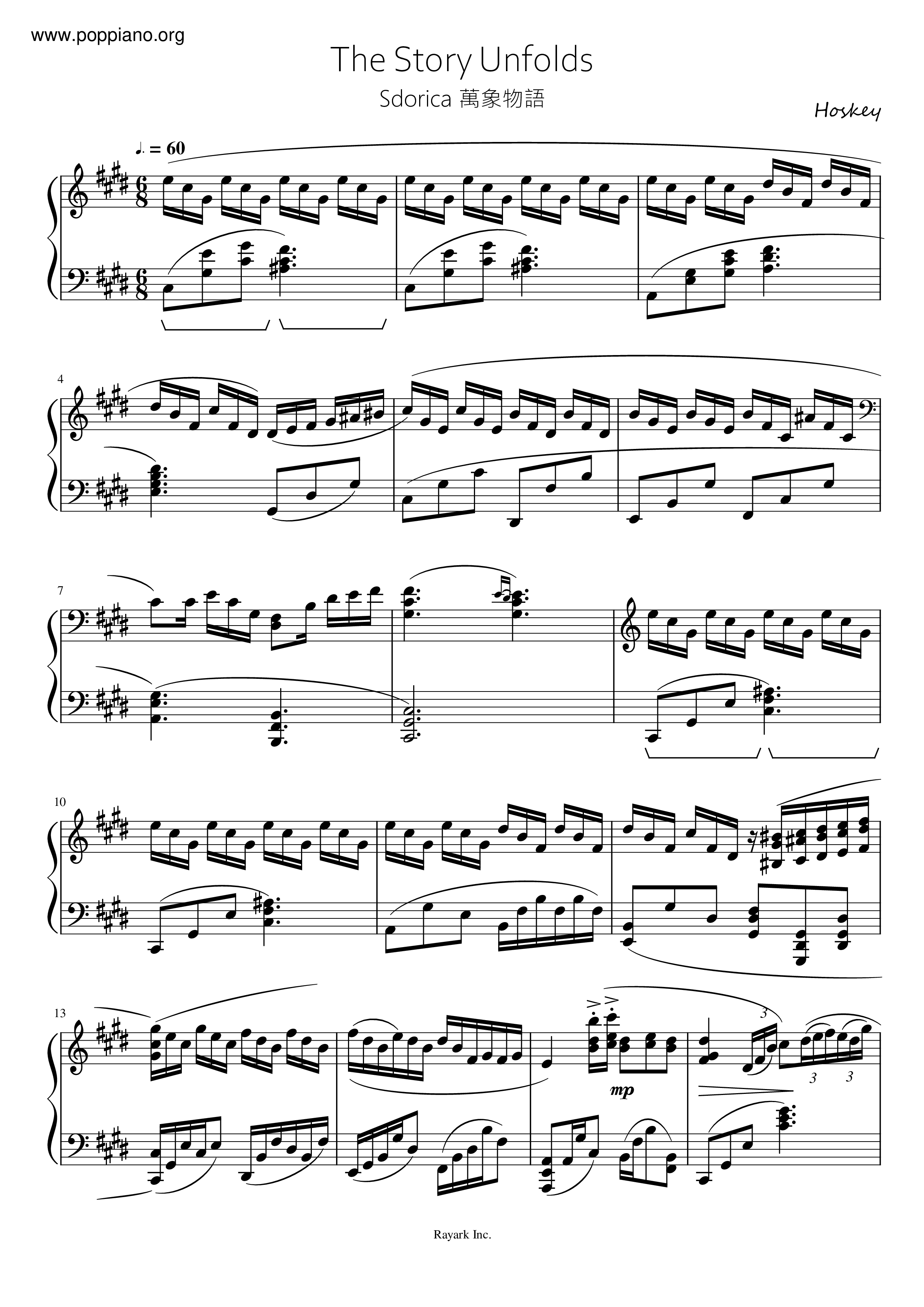 Sdorica - The Story Unfolds Score