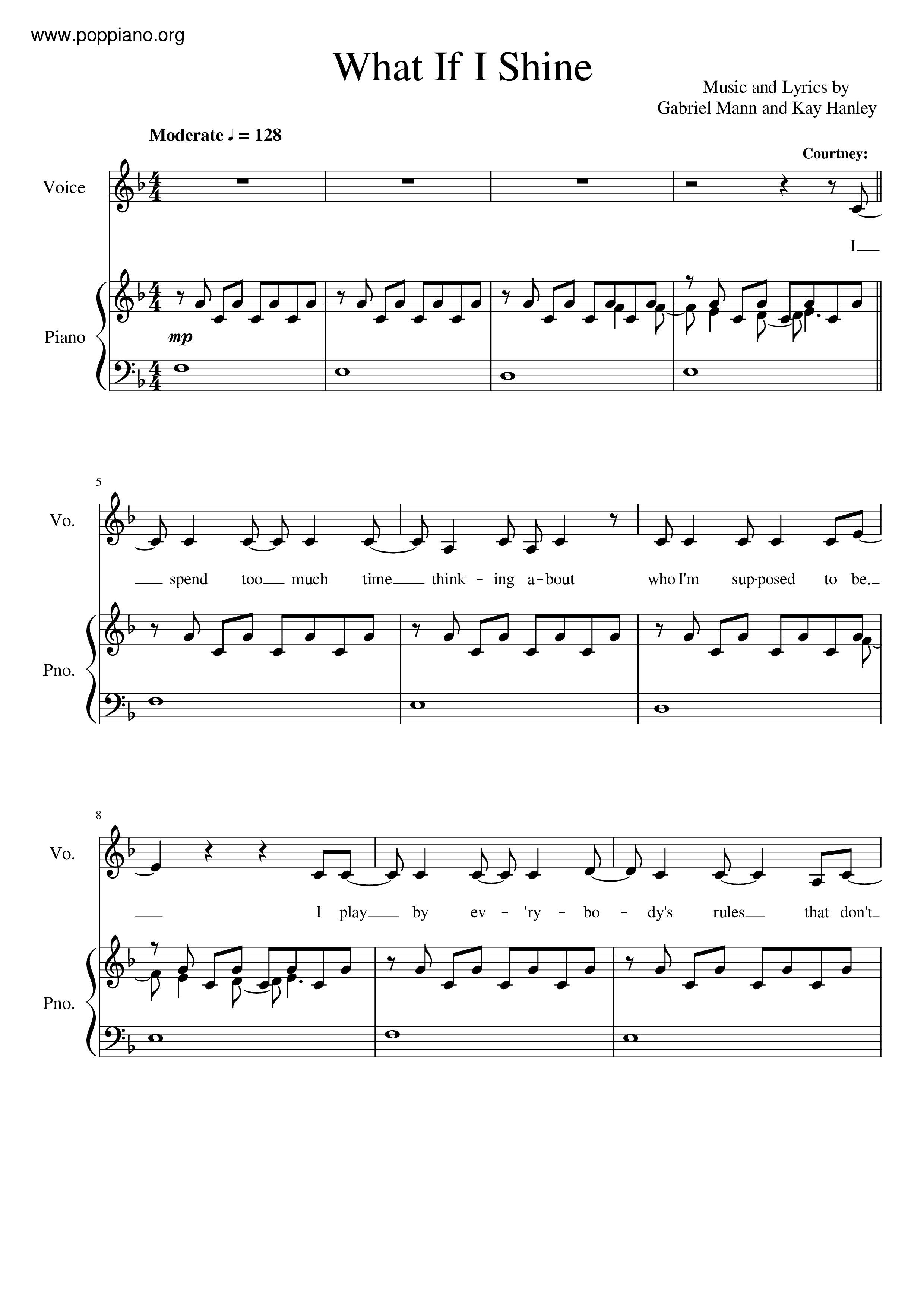 What If I Shine Score