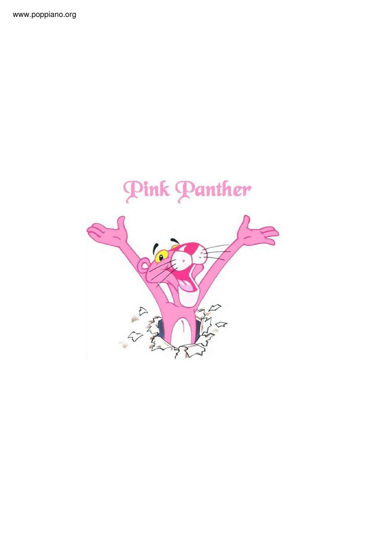 The Pink Panther Theme 傻豹琴譜