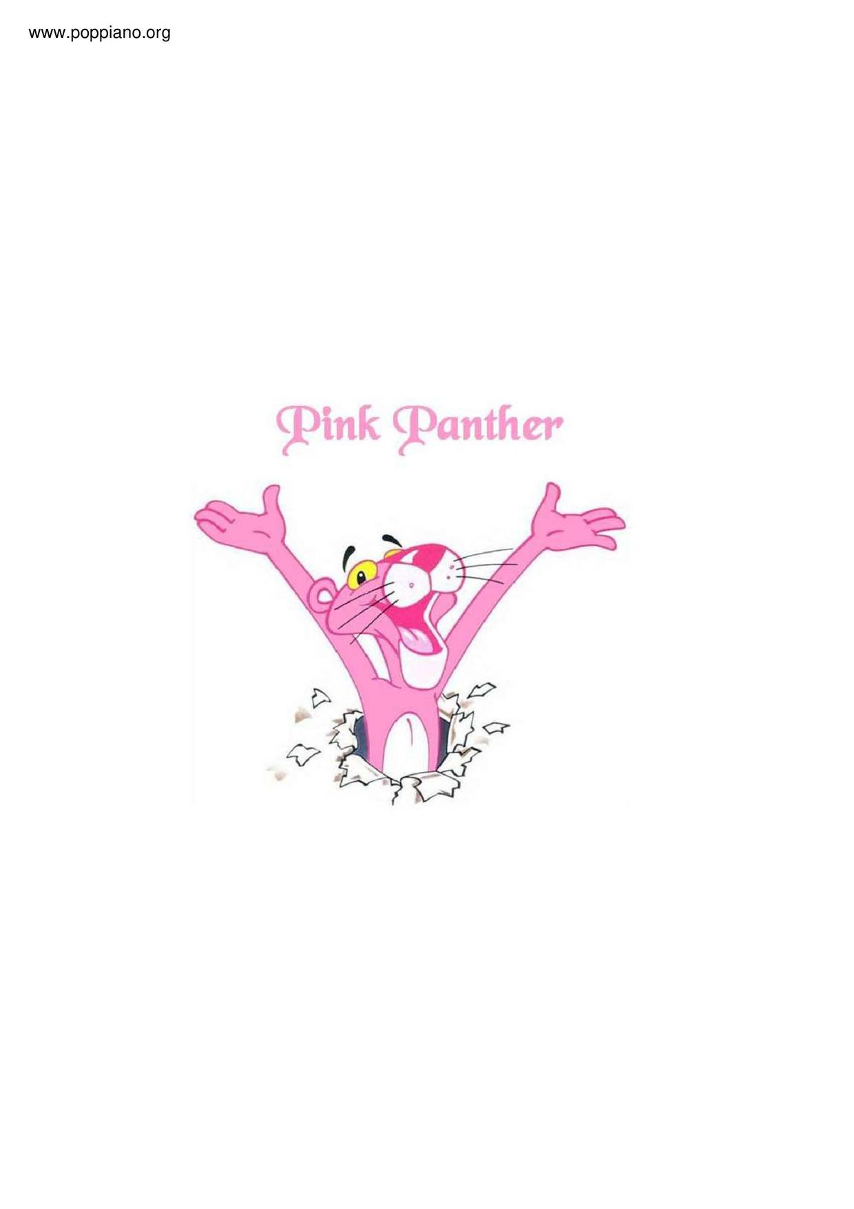 The Pink Panther Theme Score