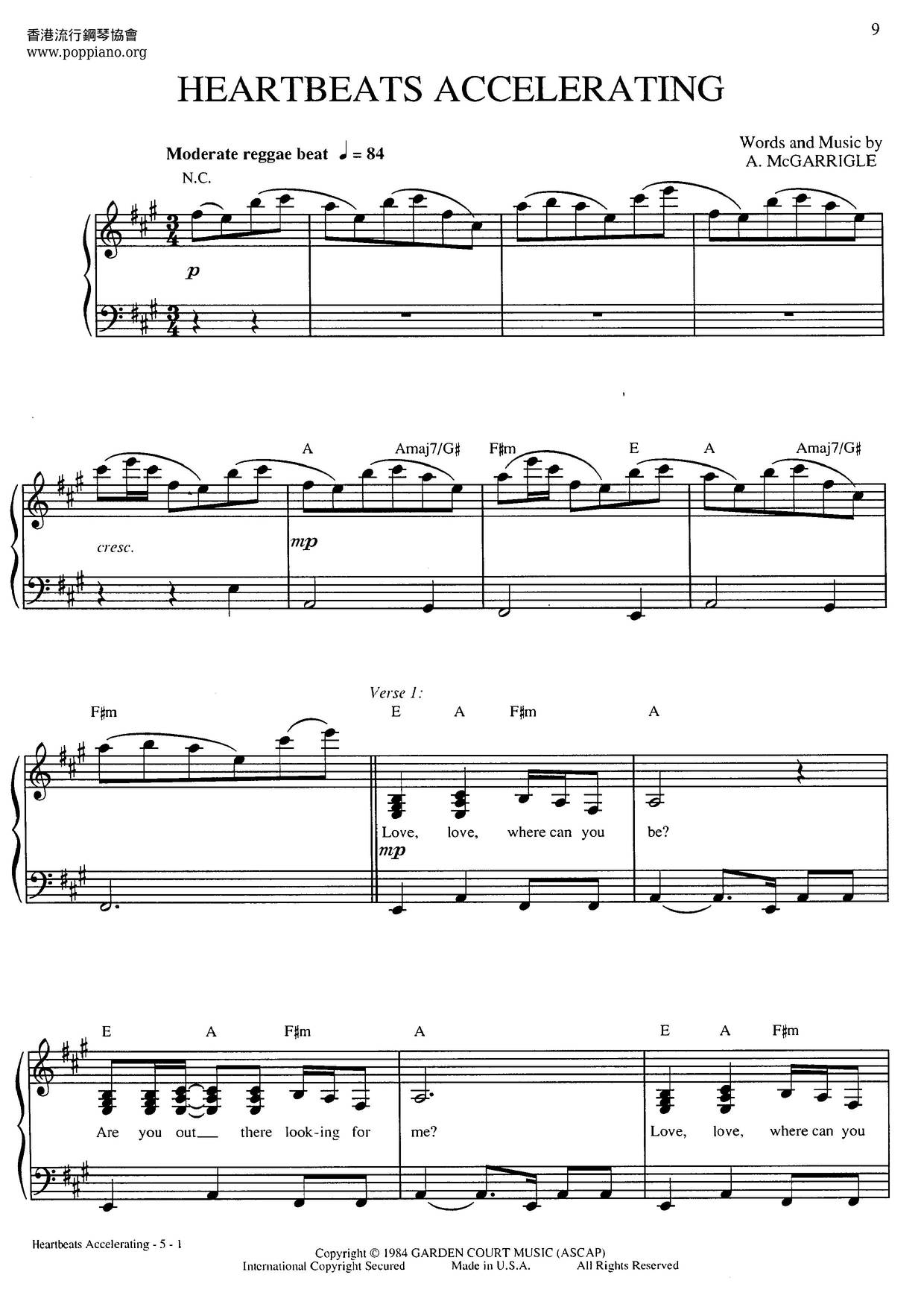 Heartbeats Accelerating Score