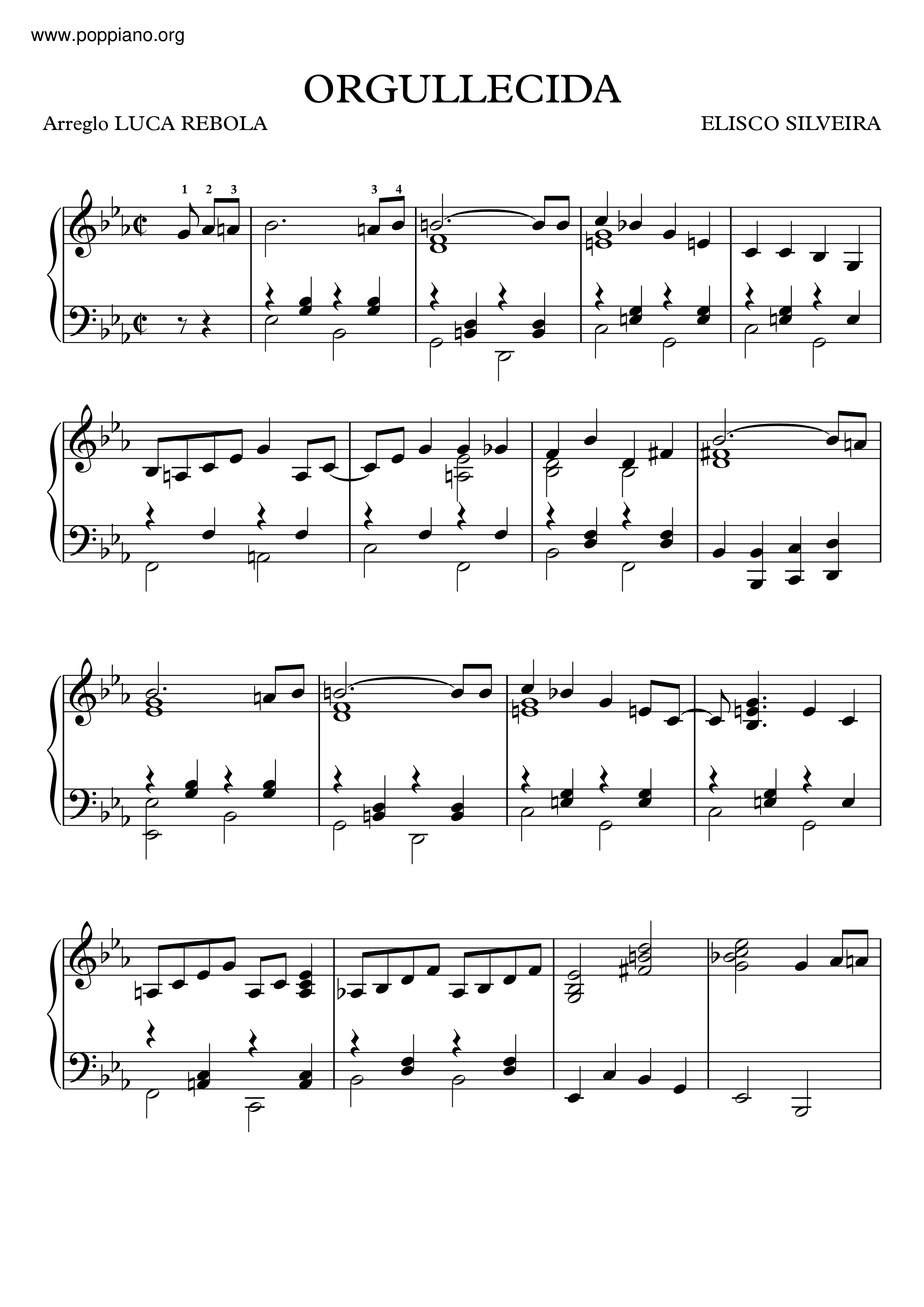 Orgullecida Score