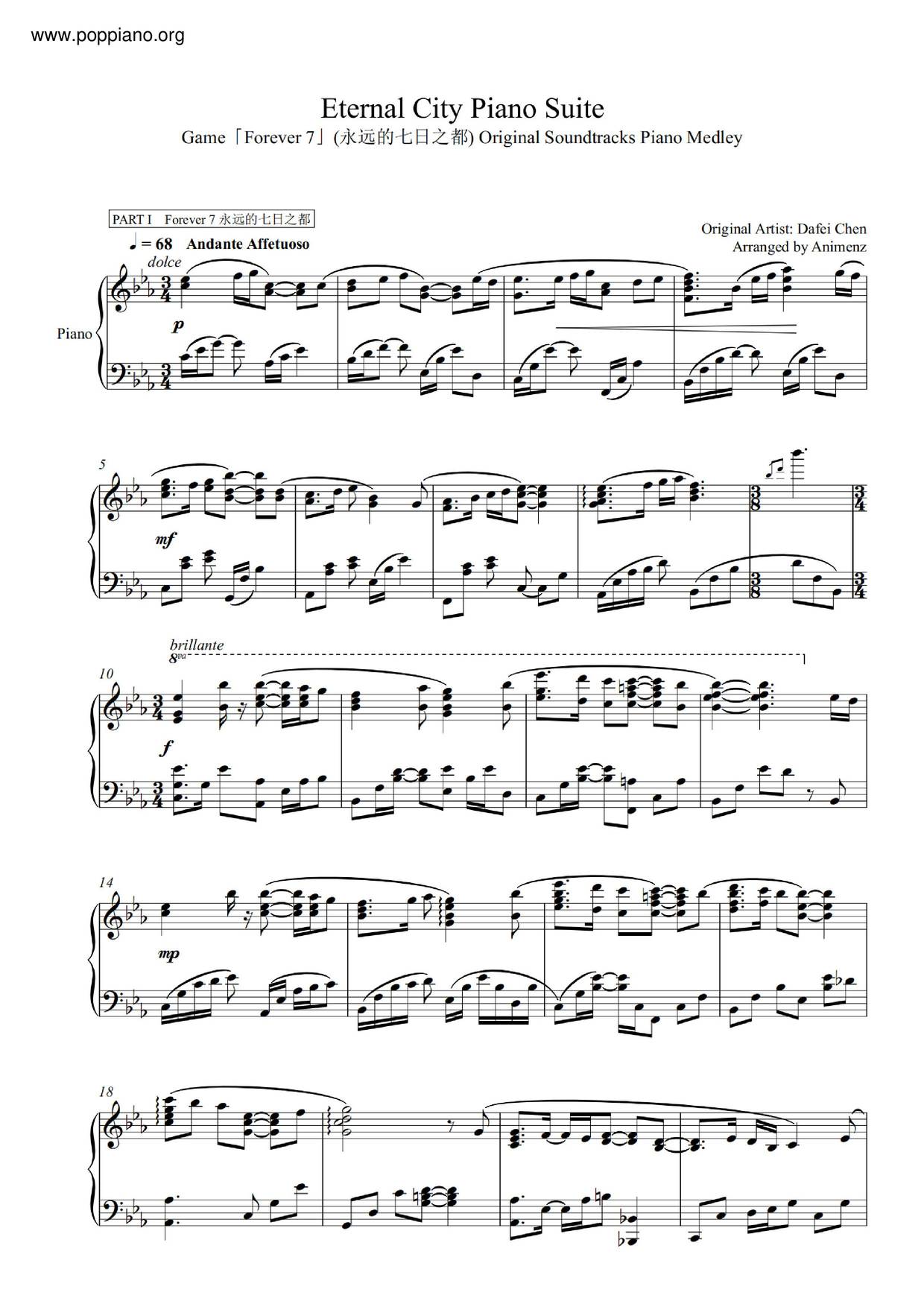 Eternal City Score