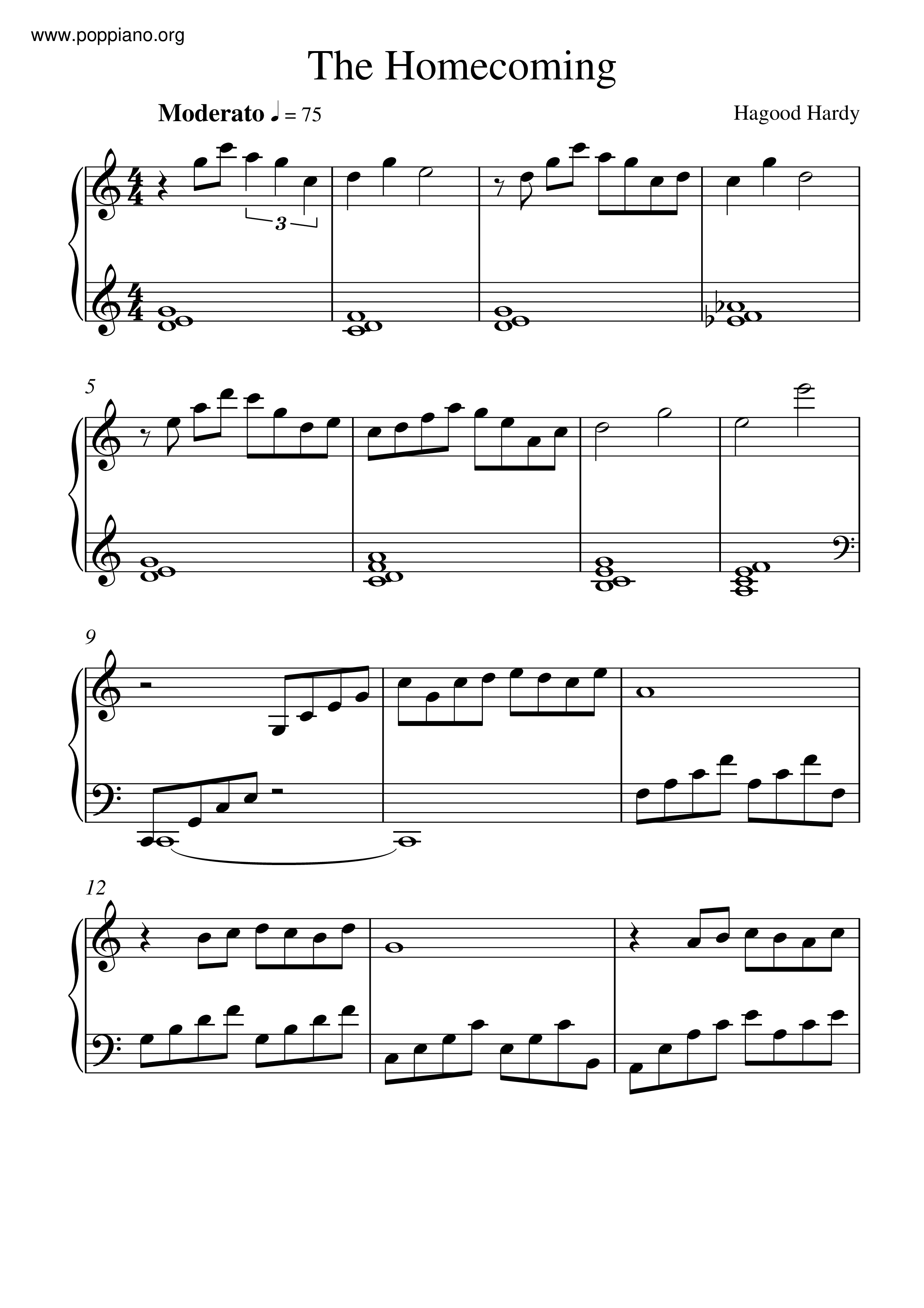 The Homecoming Score