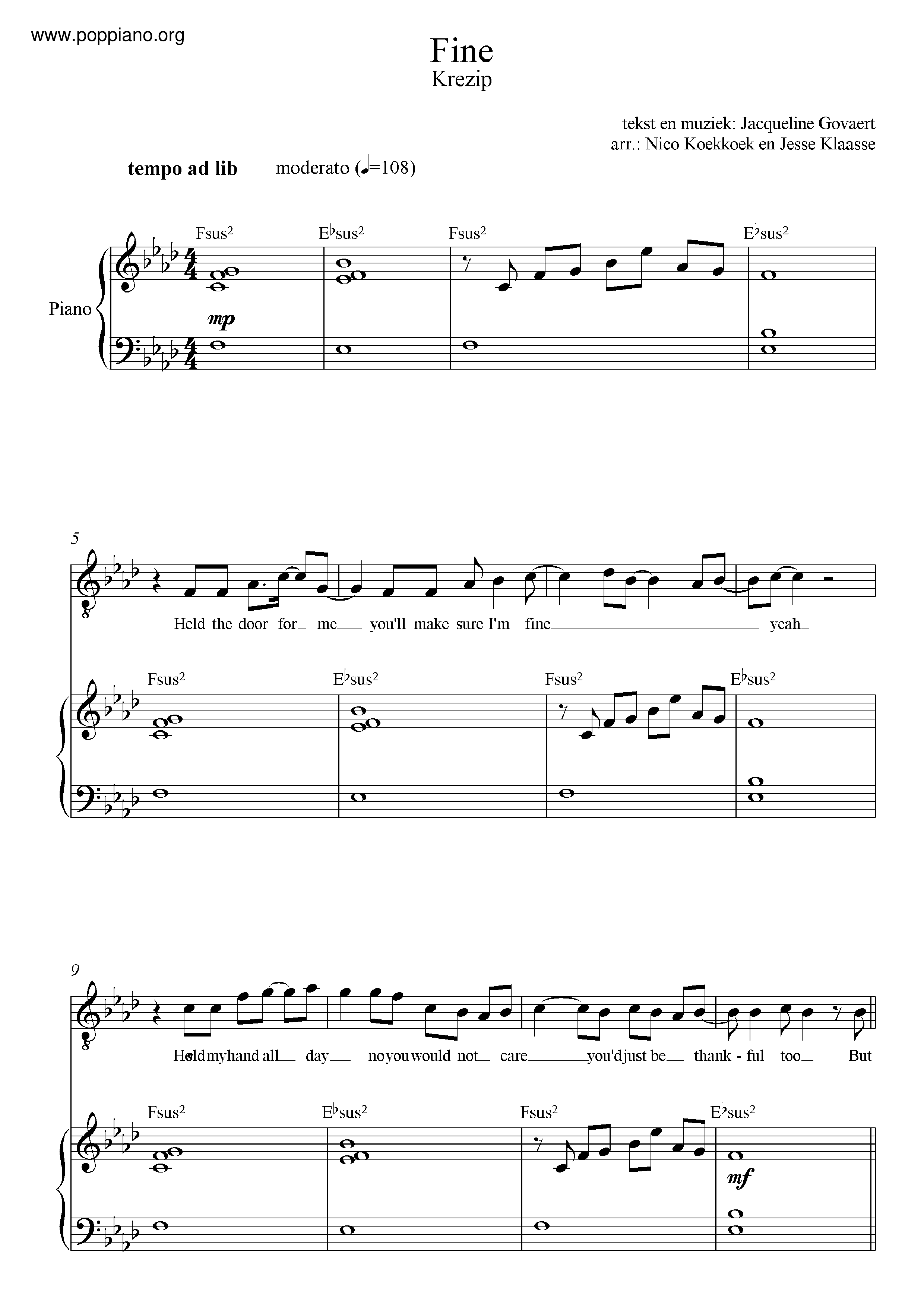 Fine Score
