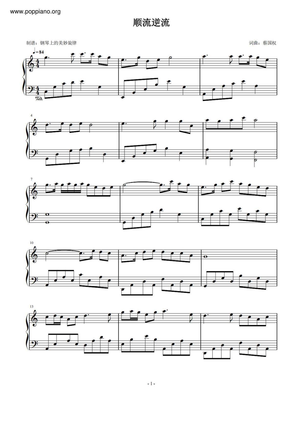 Downstream And Upstream Score