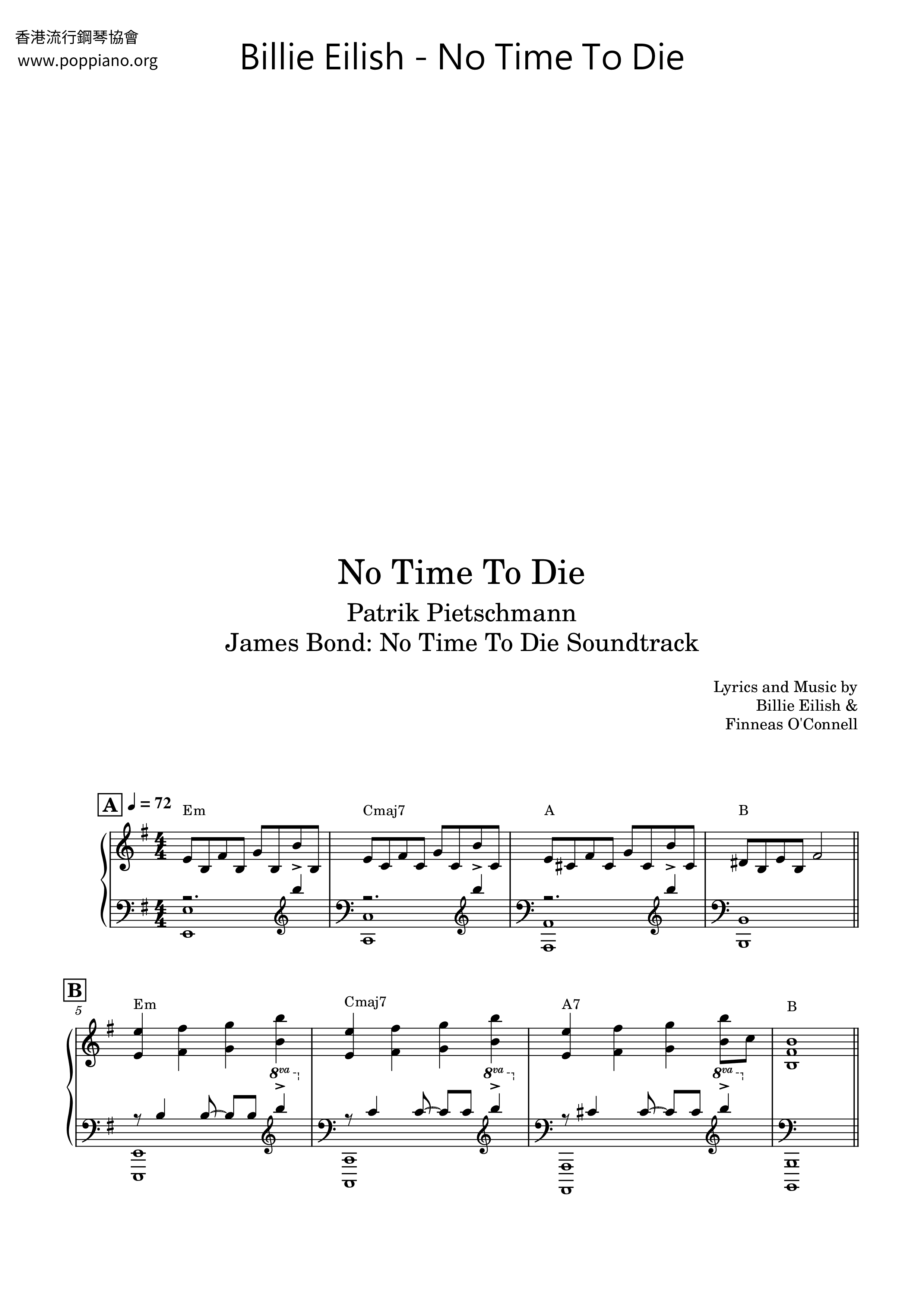No Time To Die Score
