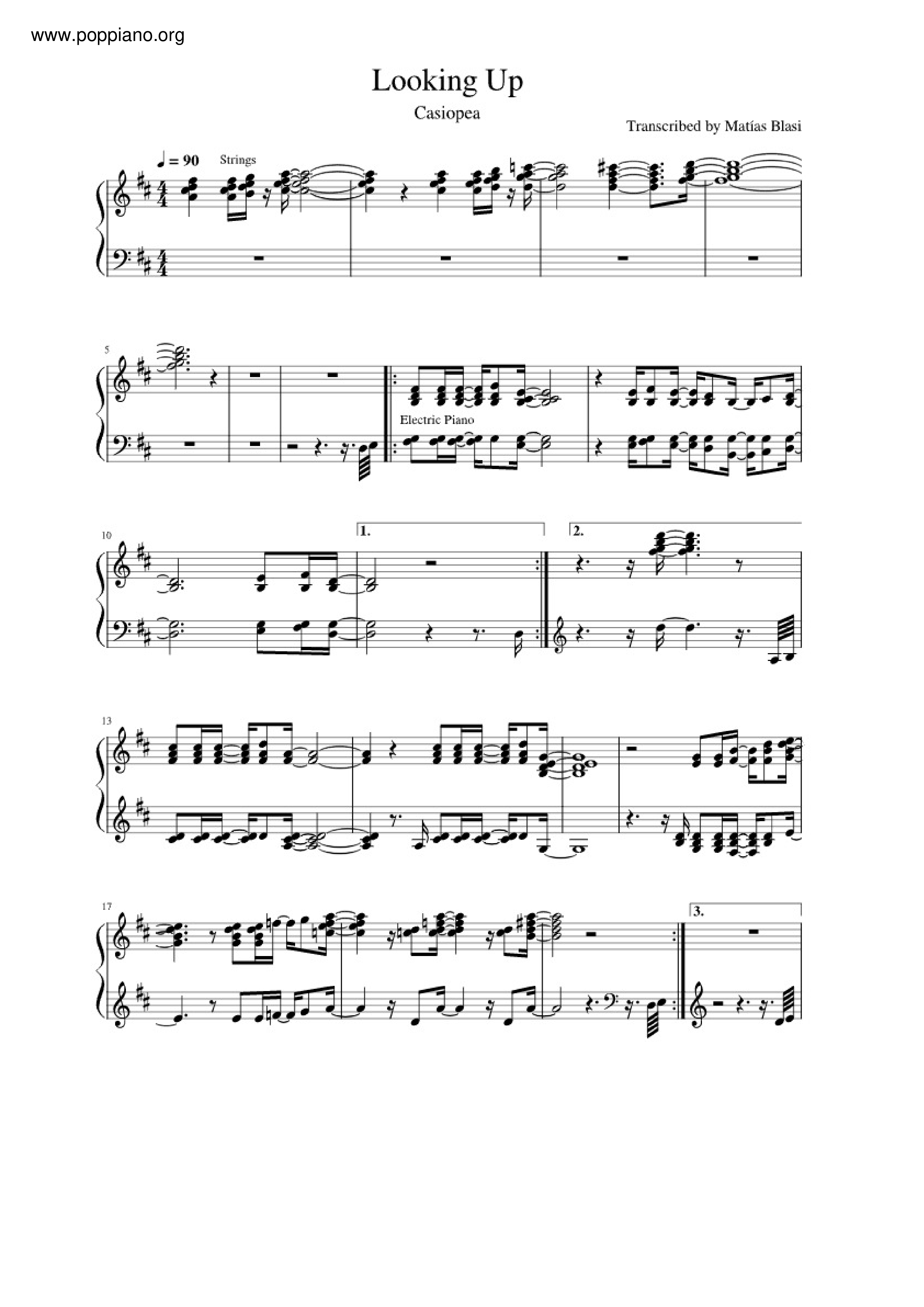  Casiopea Looking Up pdf PDF Gakufu