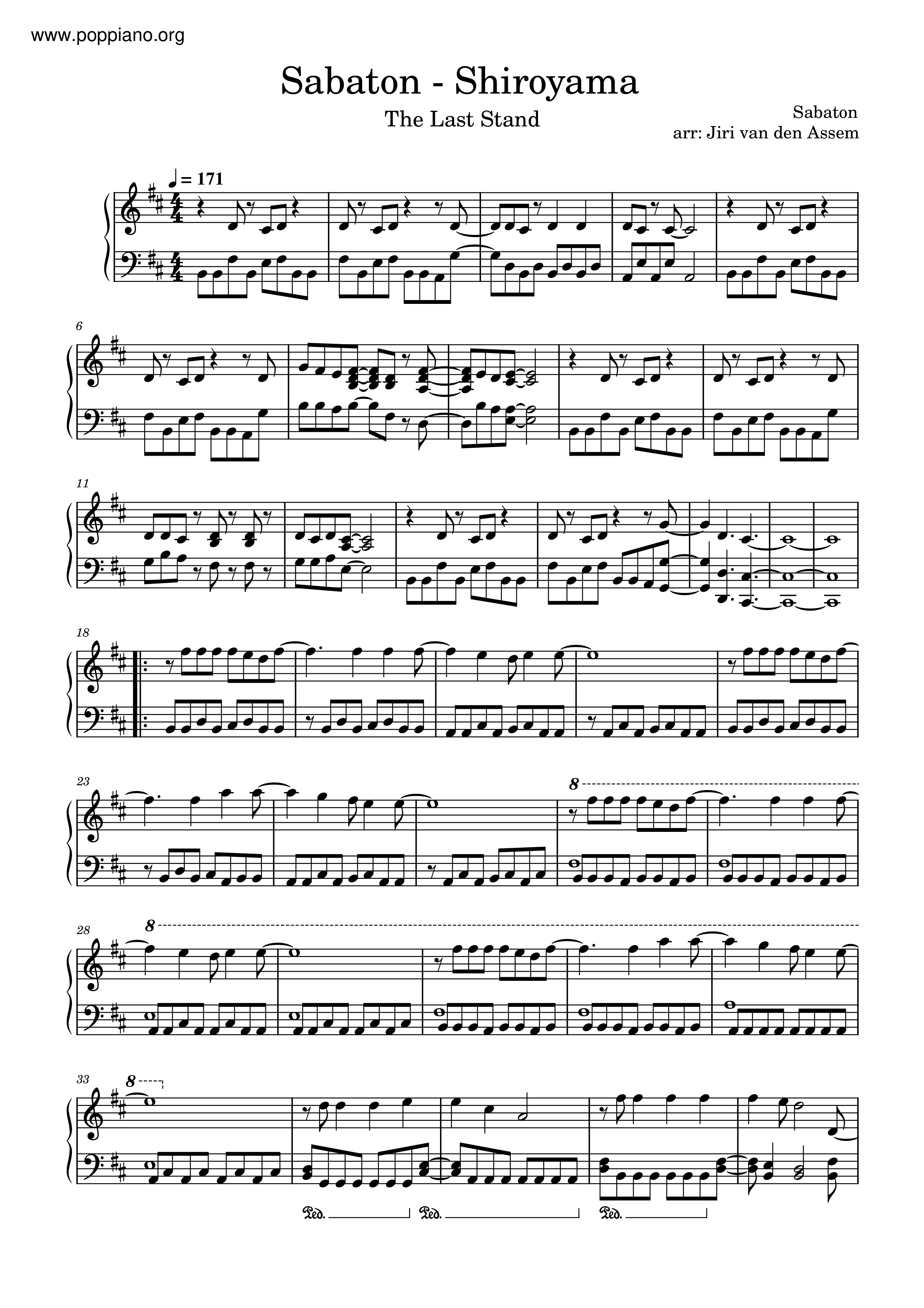 Shiroyama Score