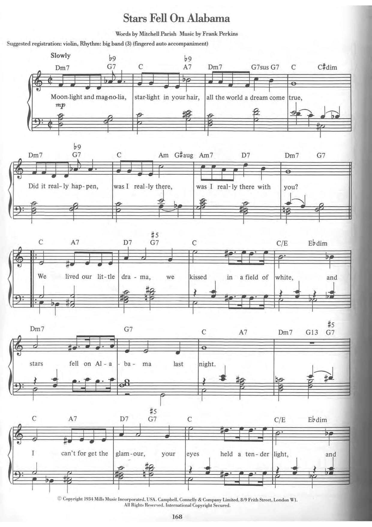 Stars Fell On Alabama Score