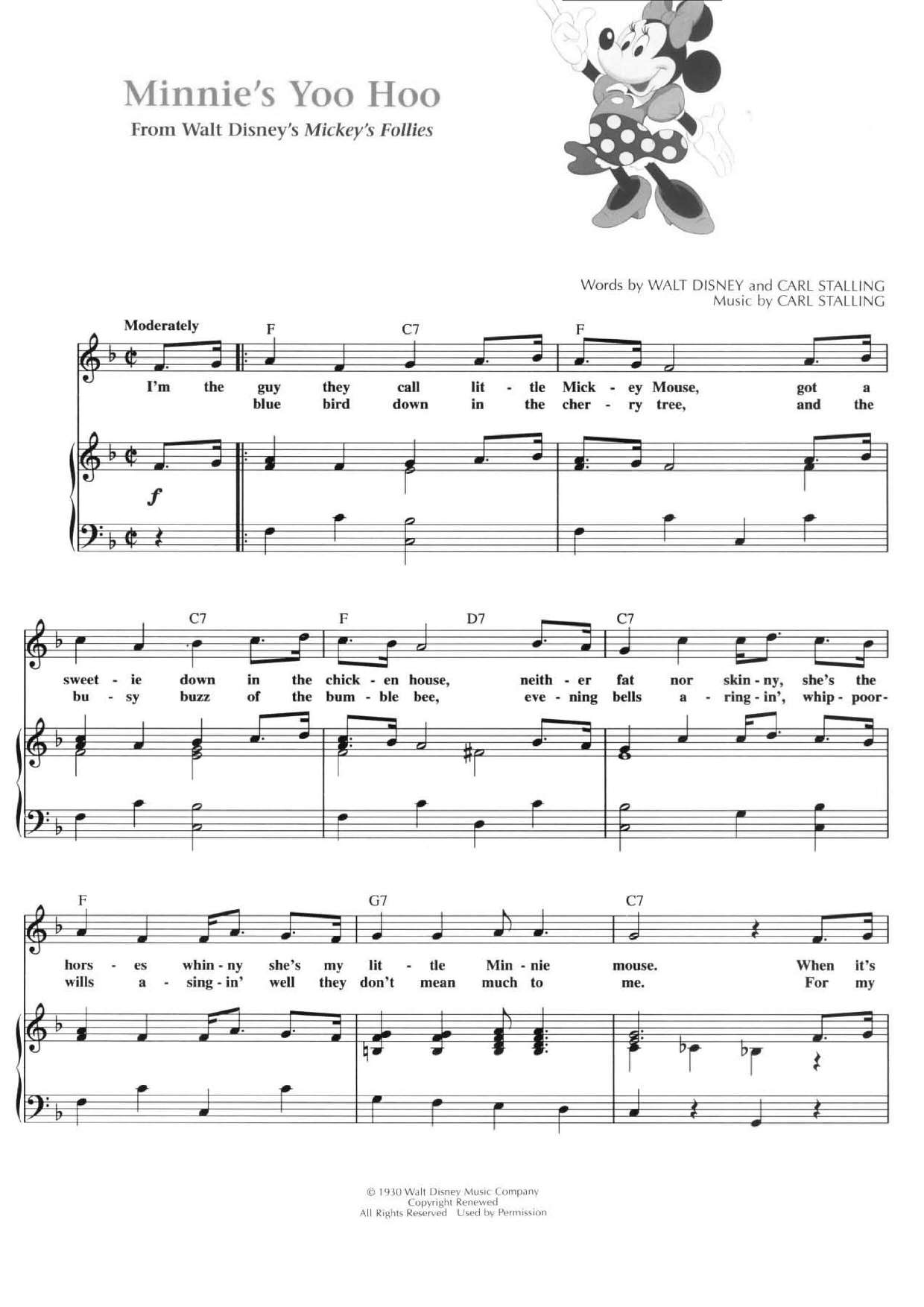 Minnie's Yoo Hoo Score