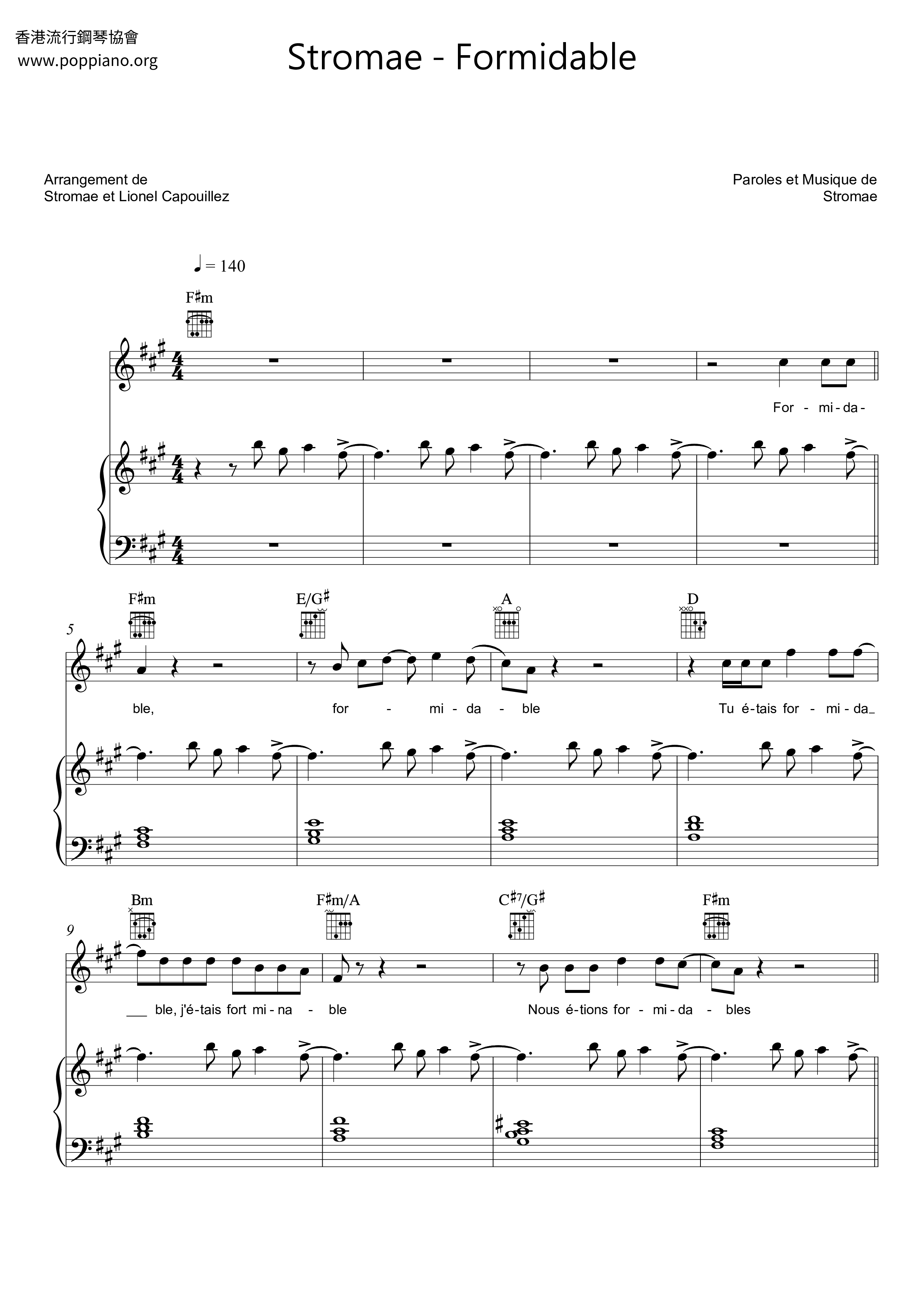 Formidable Score