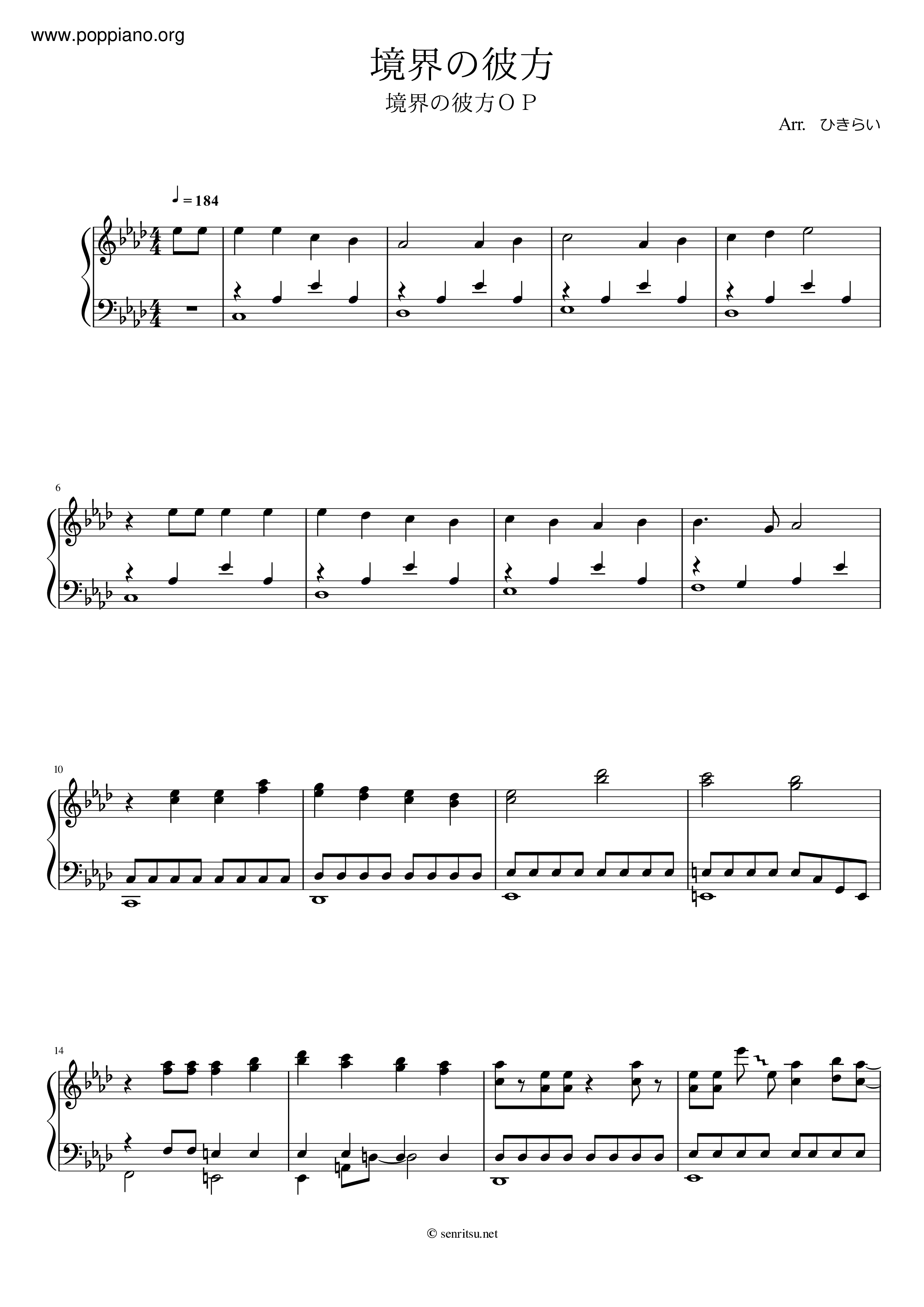 Beyond The Realm Score