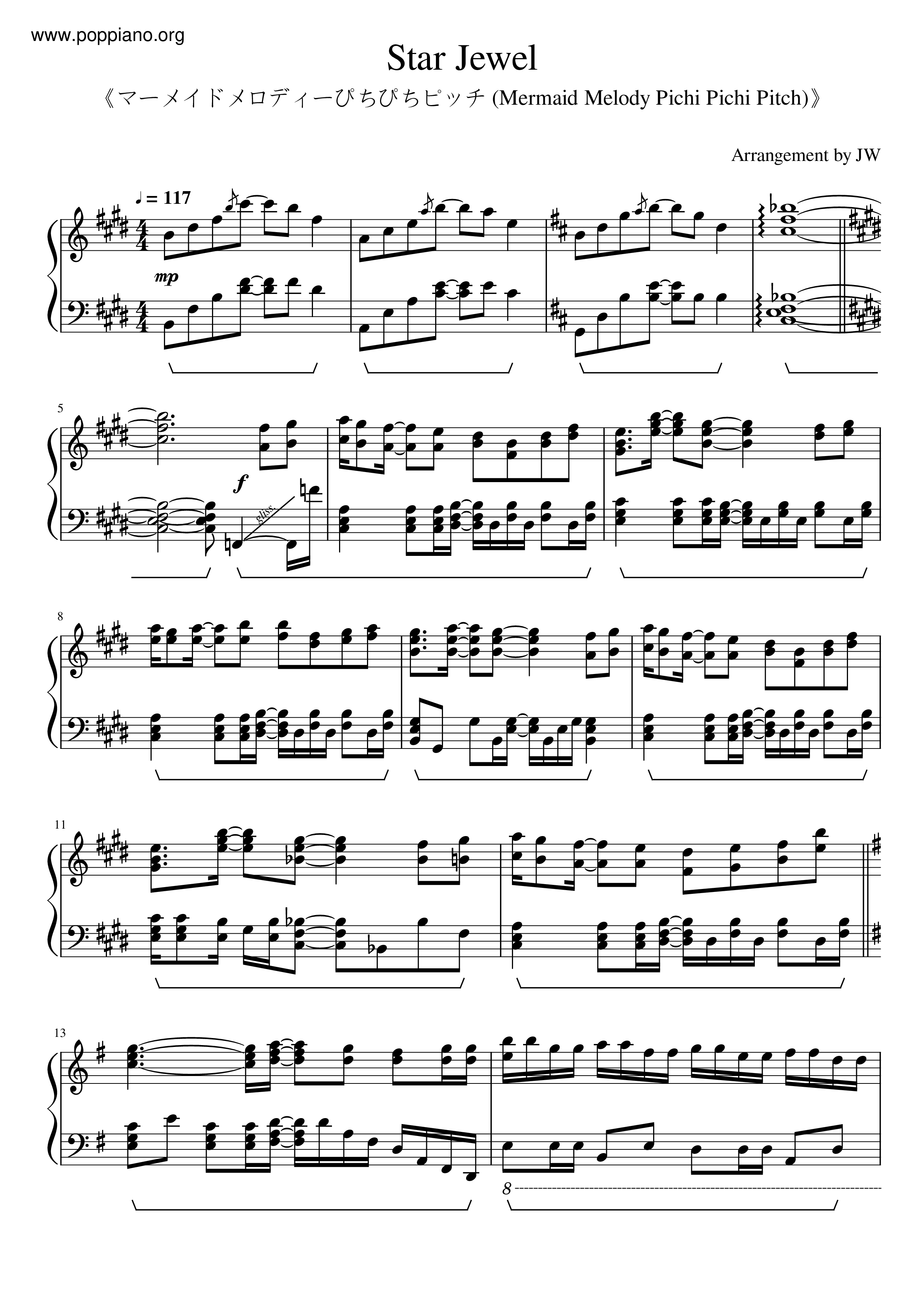 Star Jewel Score