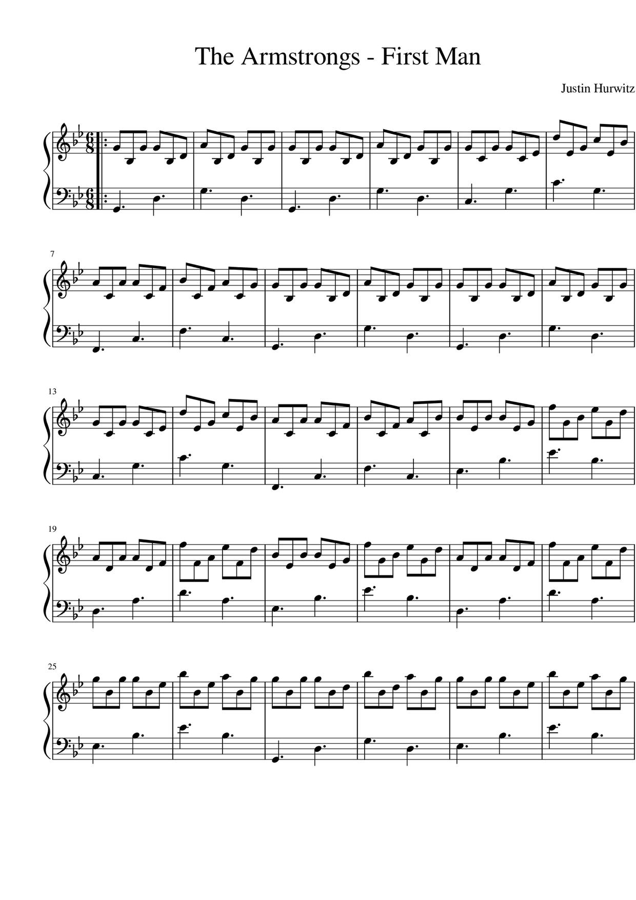 The Armstrongs琴譜