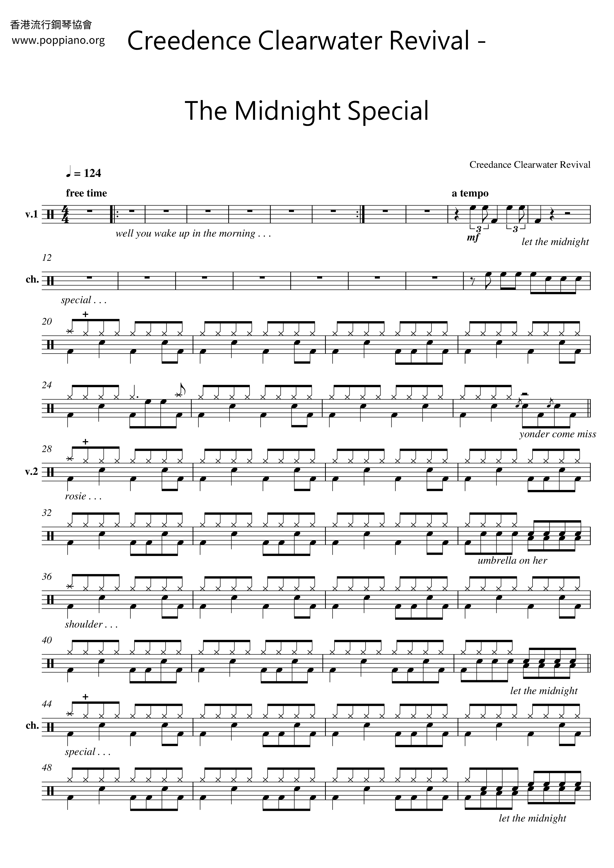 The Midnight Special Score