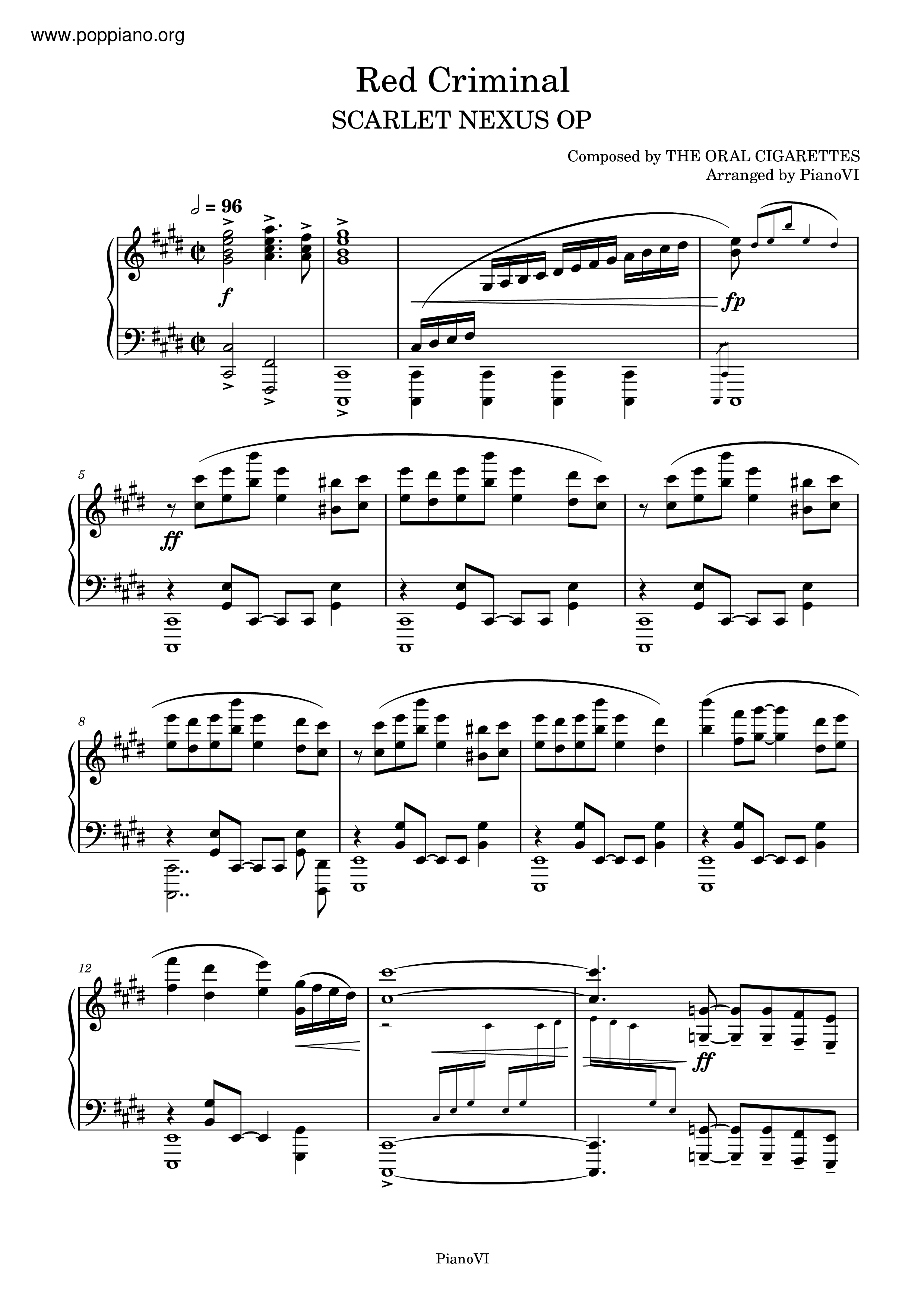 Red Criminal Score