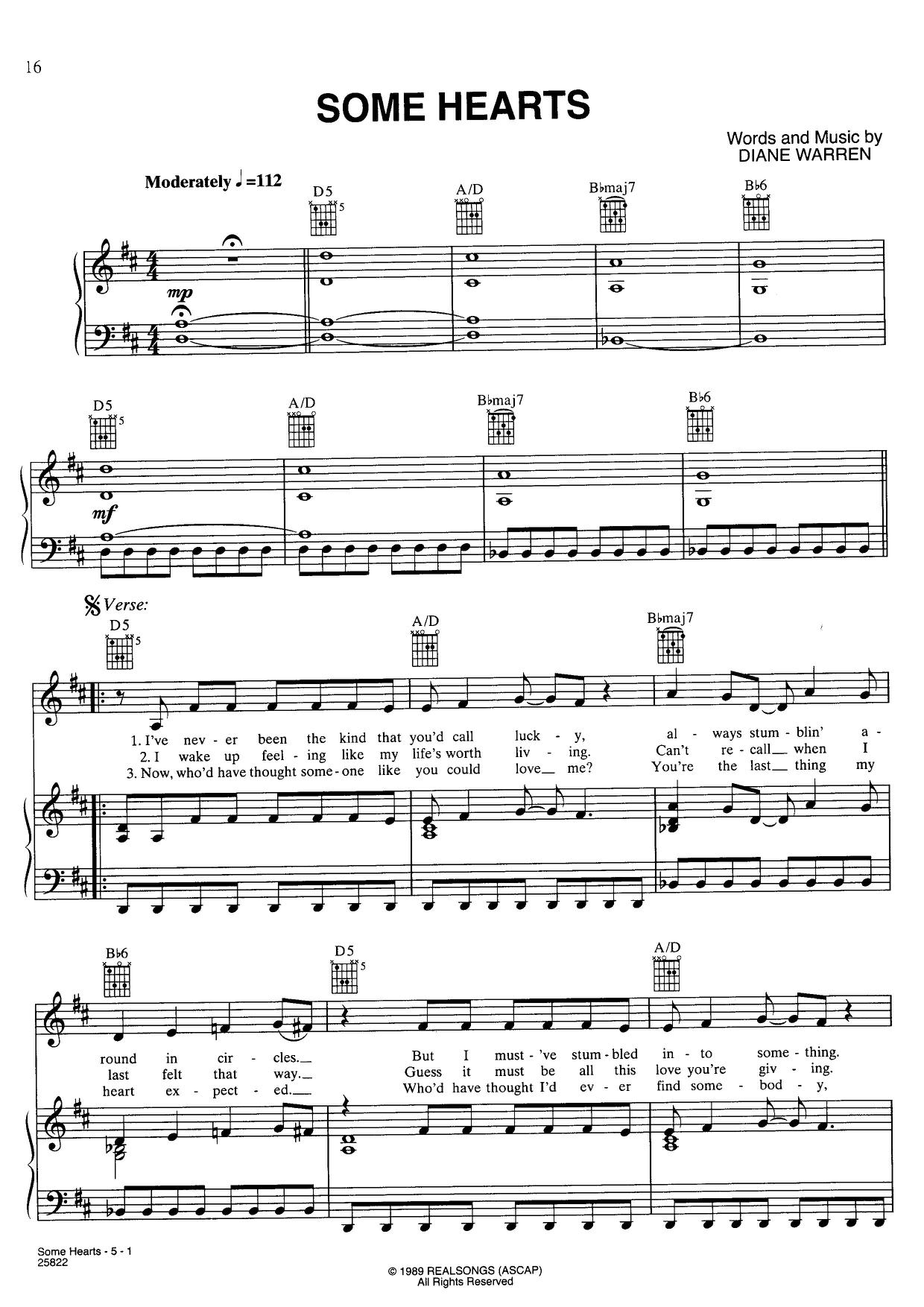 Some Hearts琴譜