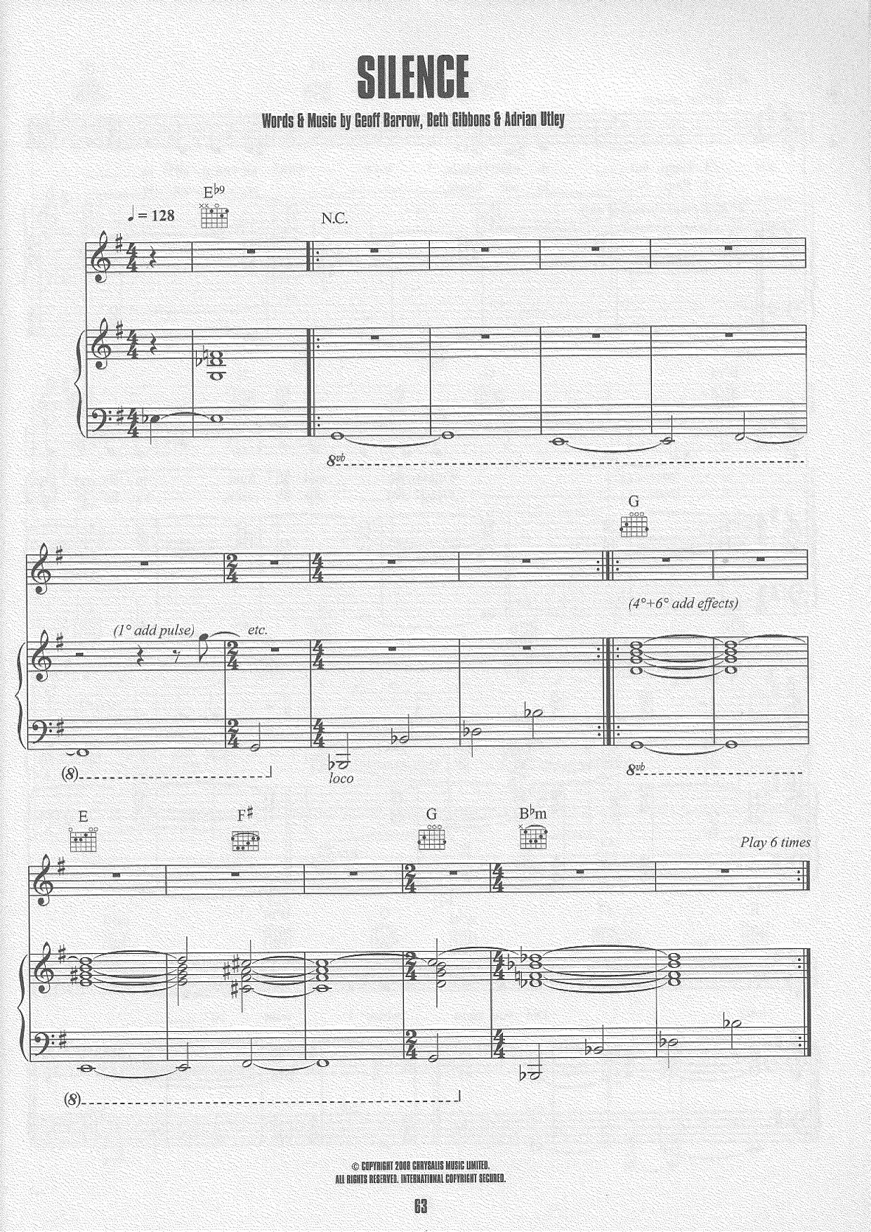 Silence Score