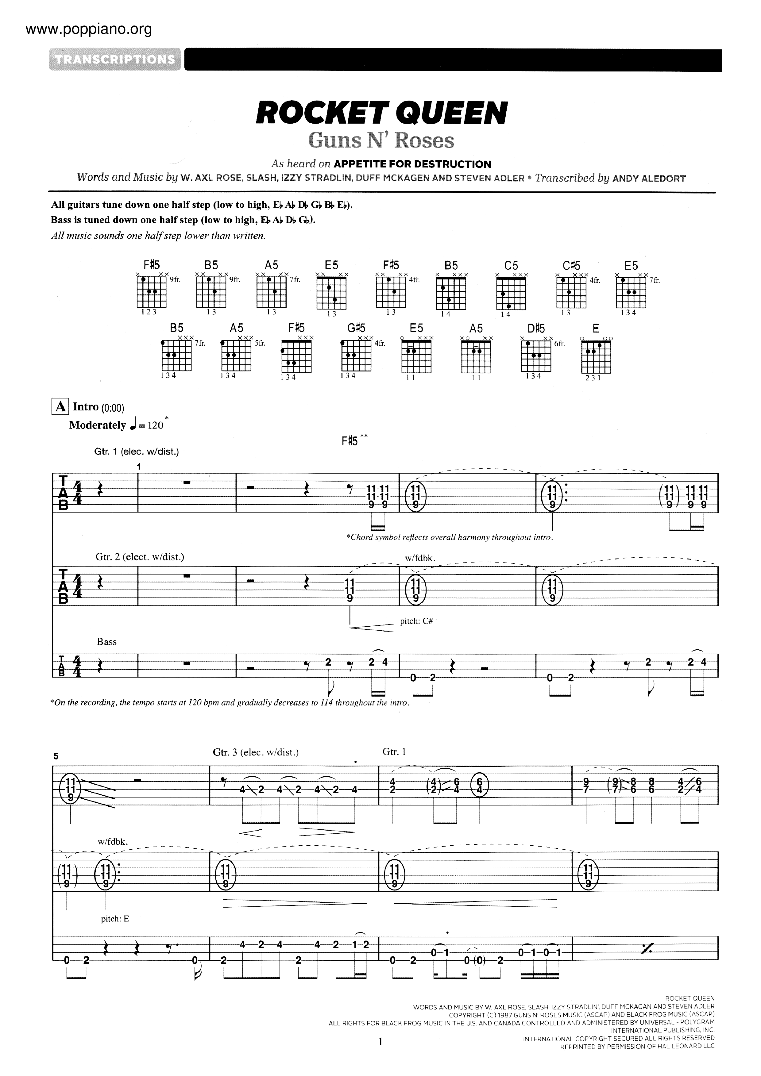 Rocket Queen Score