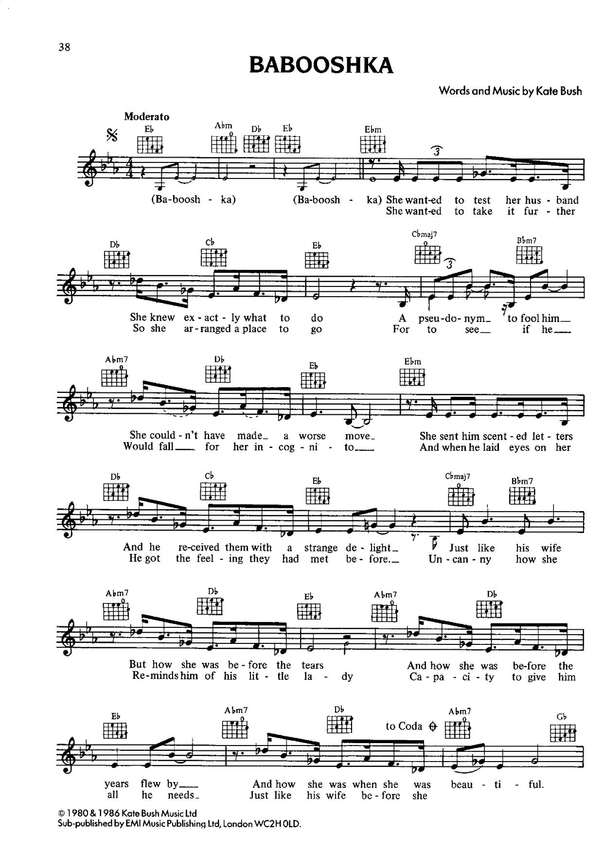 Babooshka Score